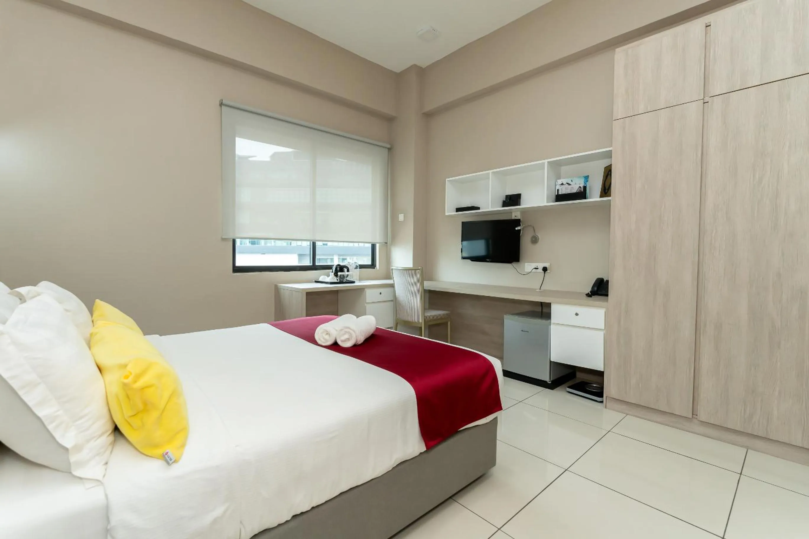 Bedroom, Bed in Le Quadri Kuala Lumpur By UCSI Hotels