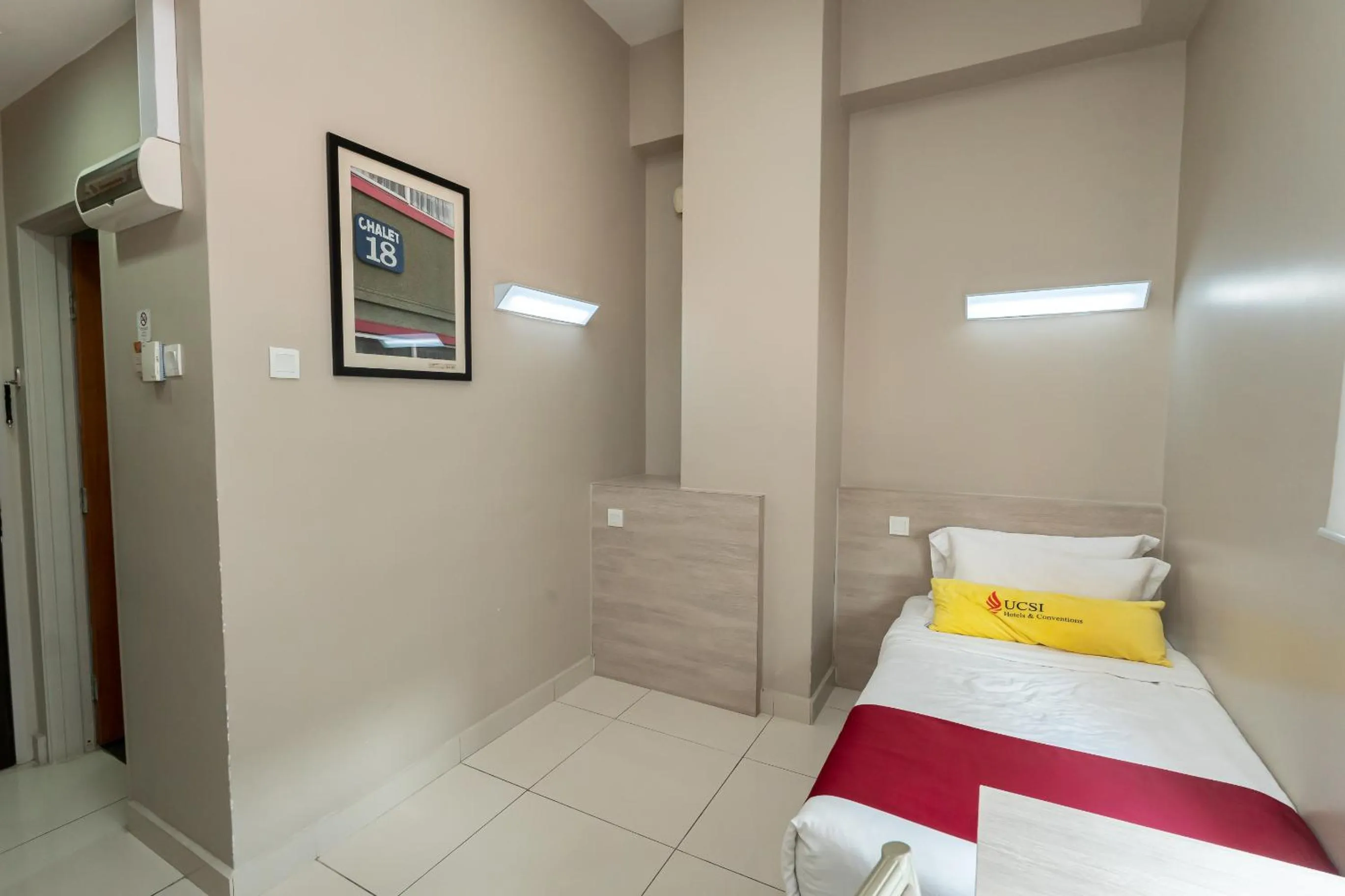 Bedroom, Bed in Le Quadri Kuala Lumpur By UCSI Hotels