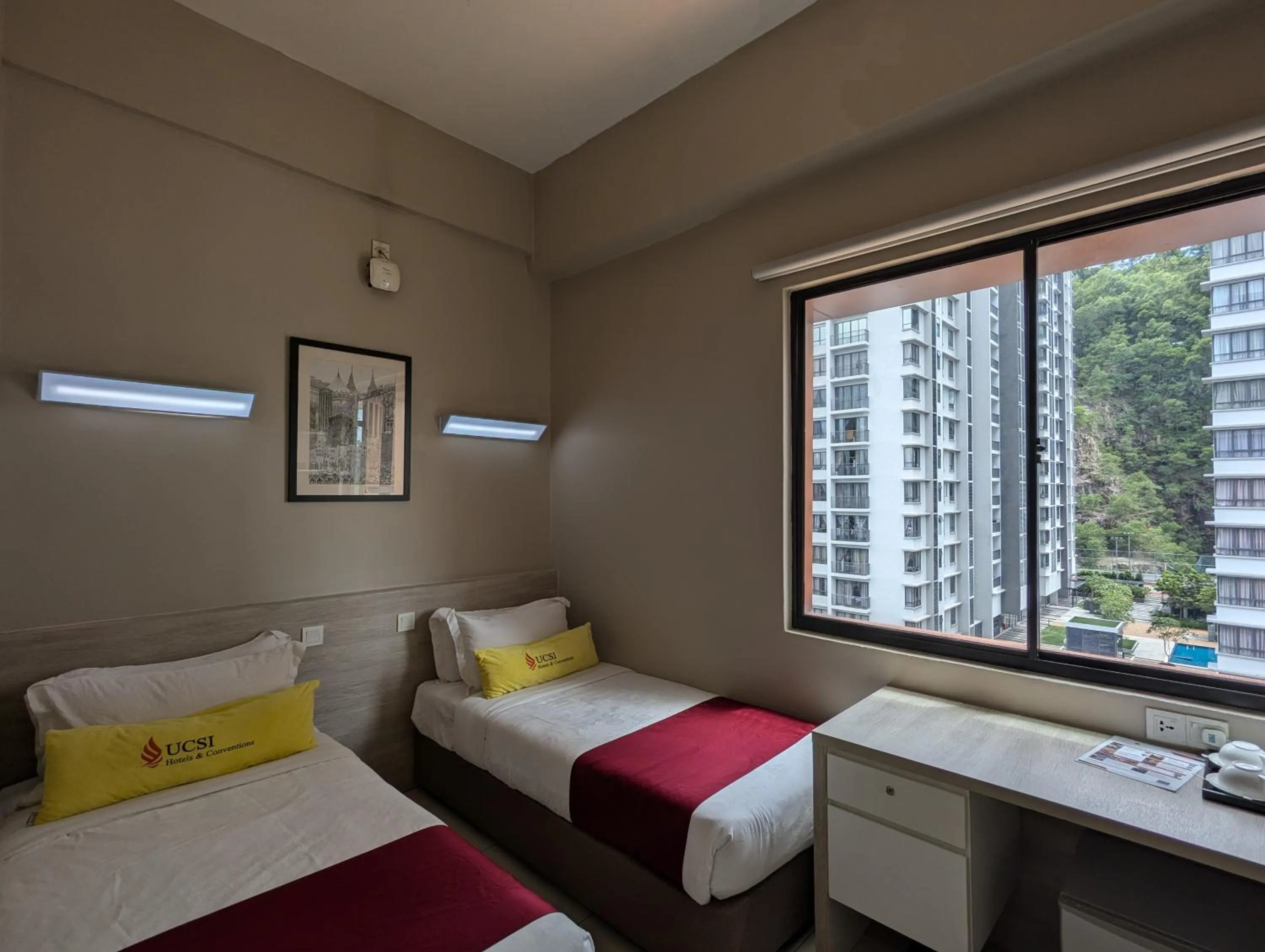 Bedroom, Bed in Le Quadri Kuala Lumpur By UCSI Hotels