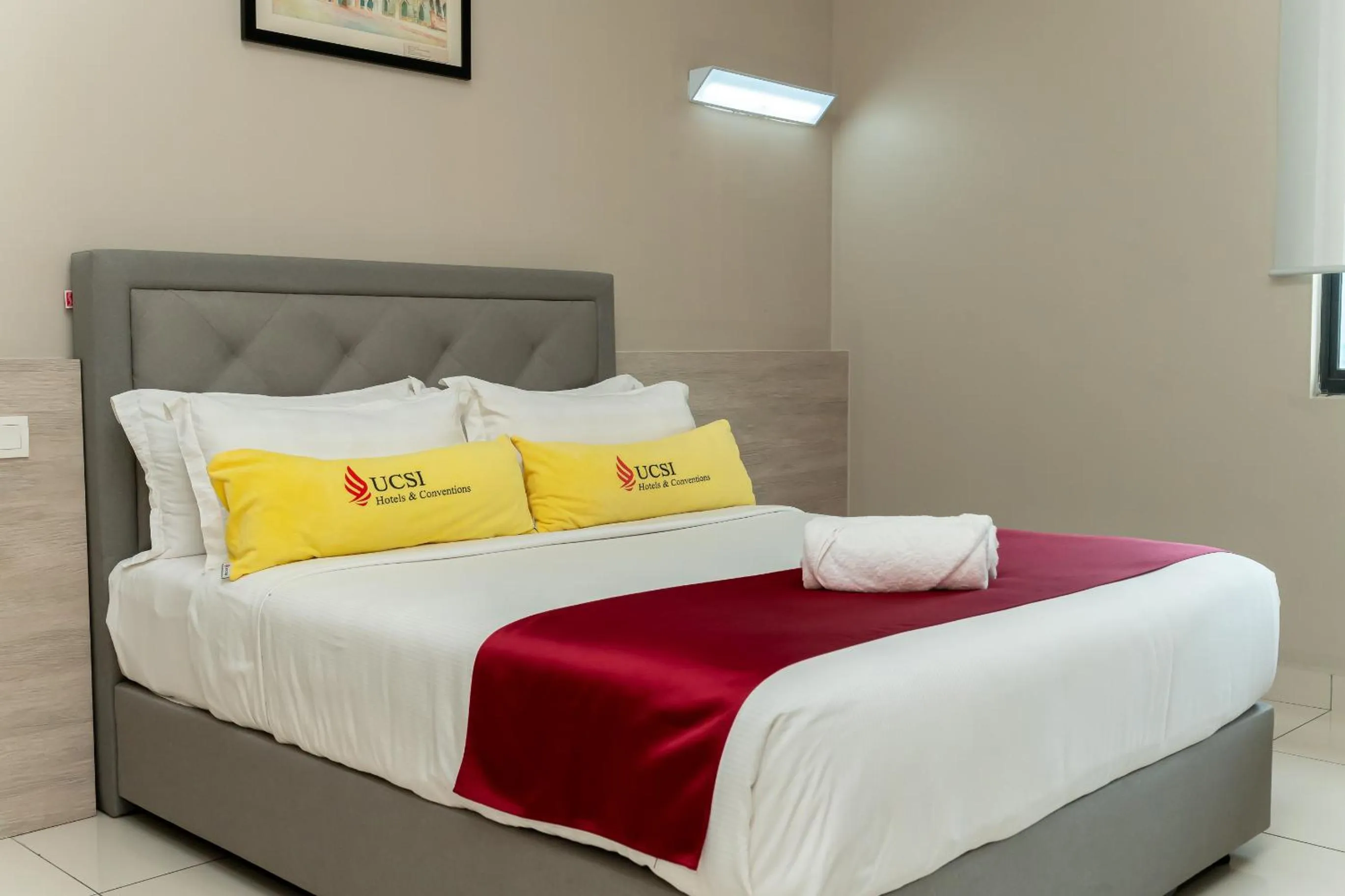 Bedroom, Bed in Le Quadri Kuala Lumpur By UCSI Hotels