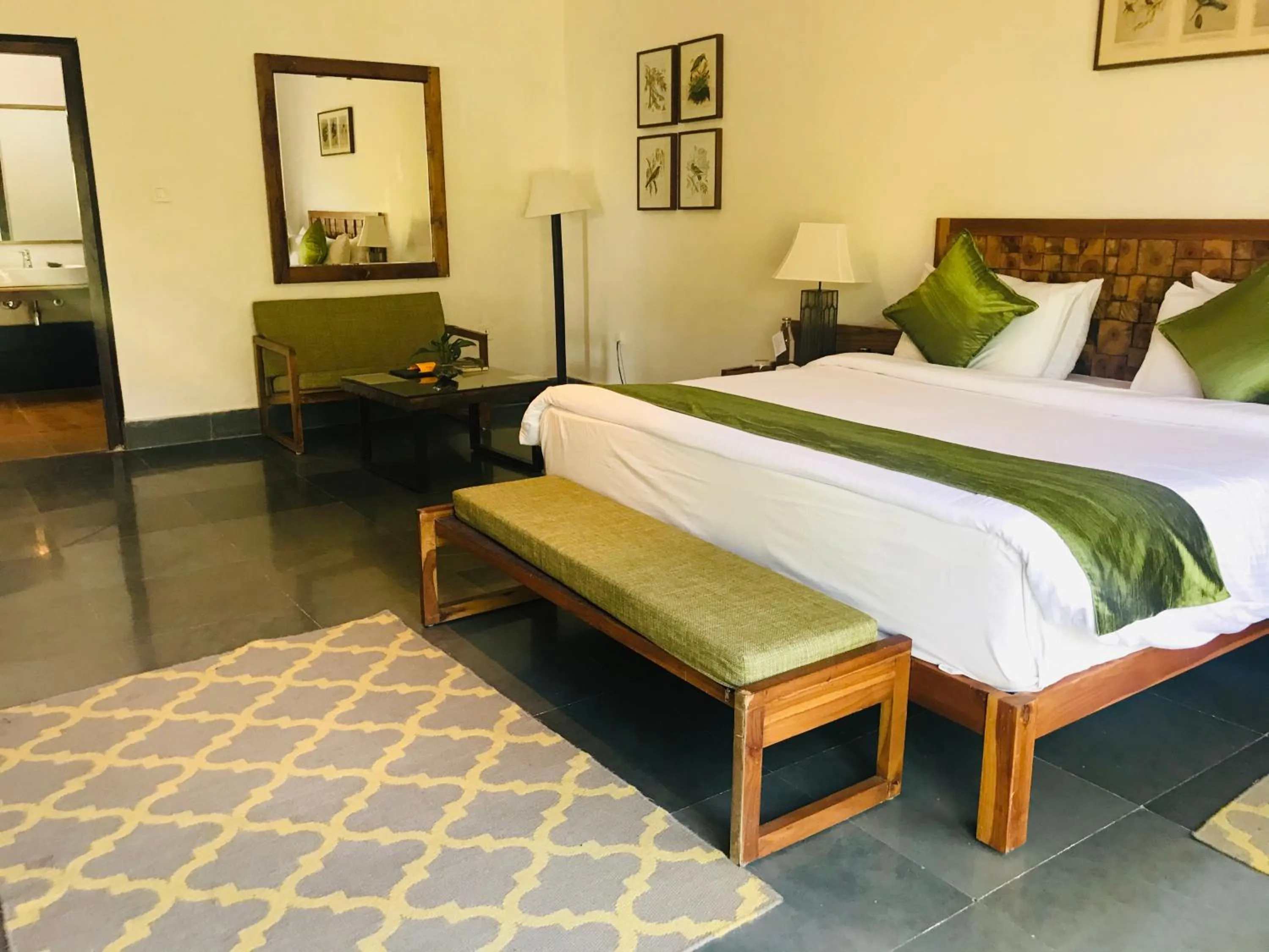 Bedroom, Bed in Saraca Resort & Spa Corbett