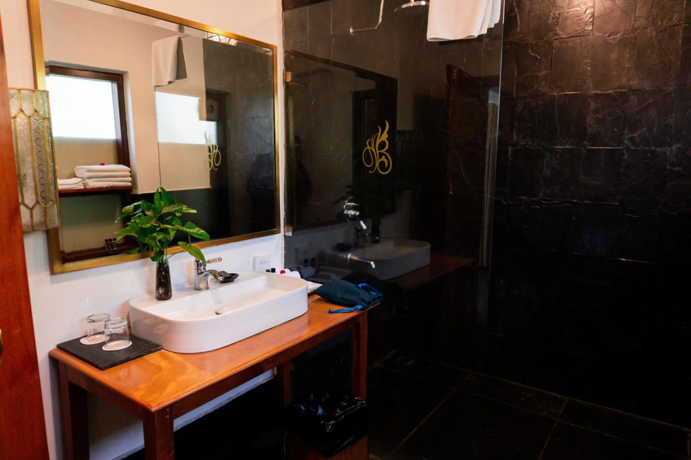 Bathroom in Saraca Resort & Spa Corbett