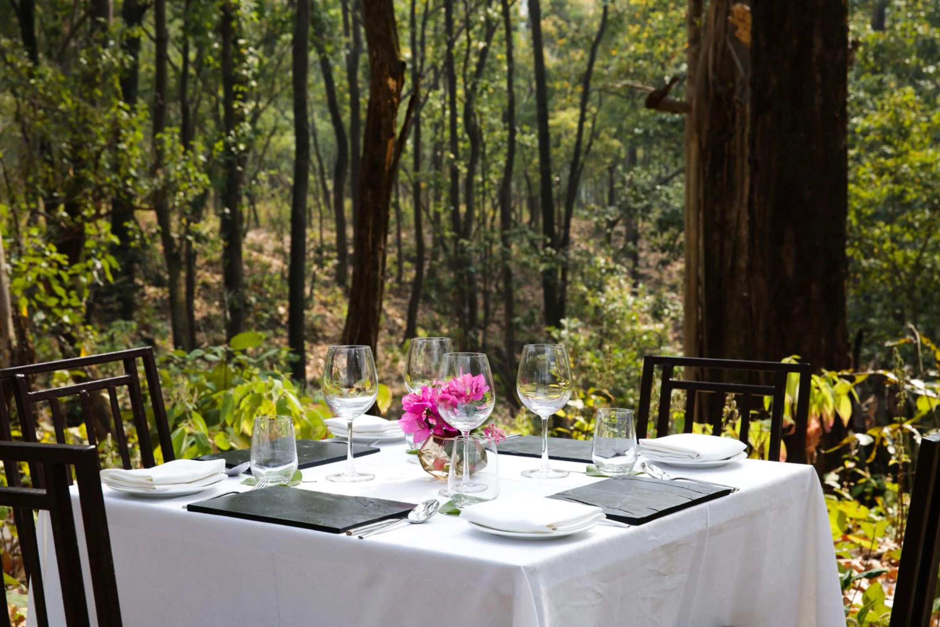 Restaurant/places to eat in Saraca Resort & Spa Corbett