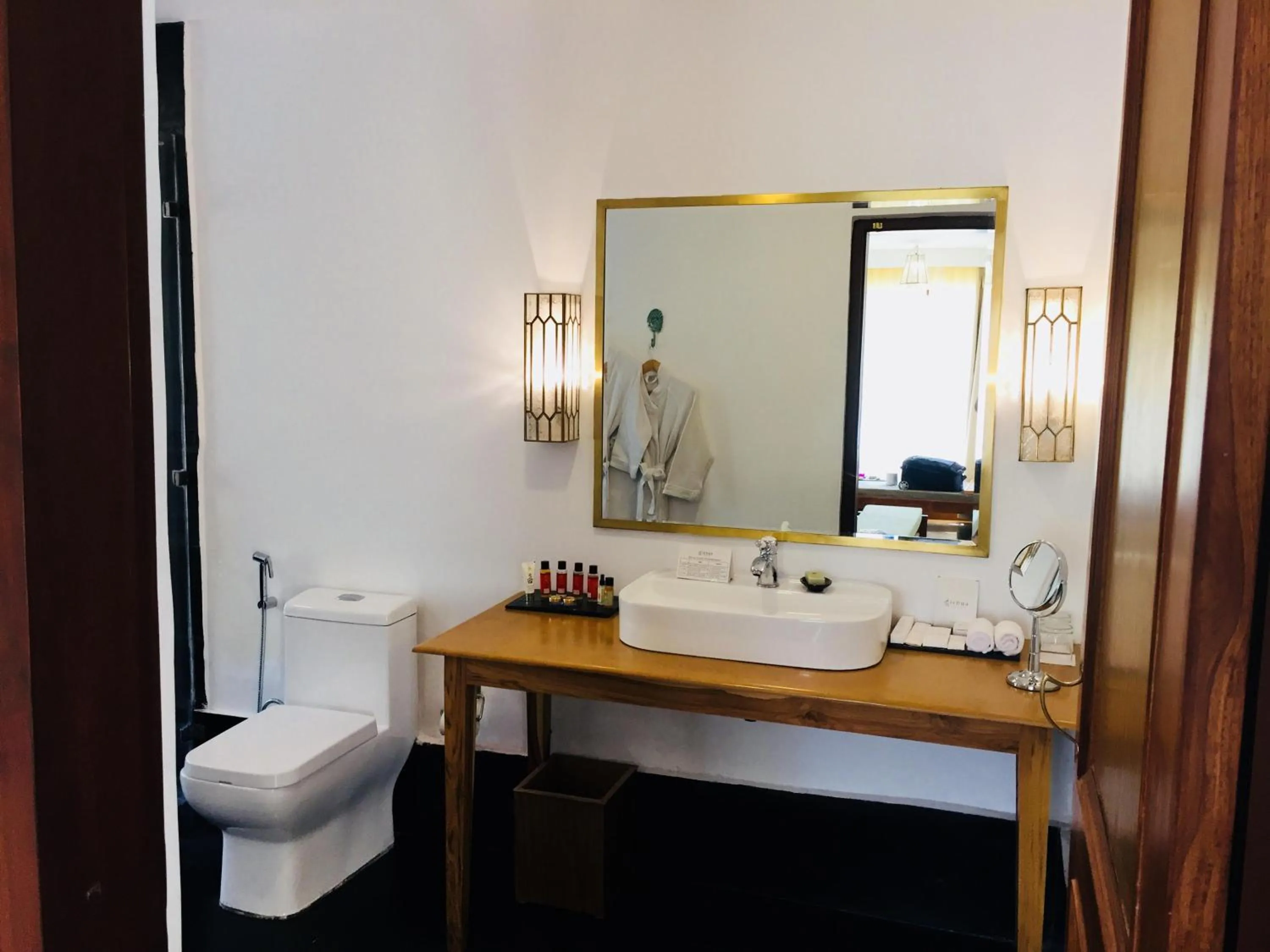 Bathroom in Saraca Resort & Spa Corbett