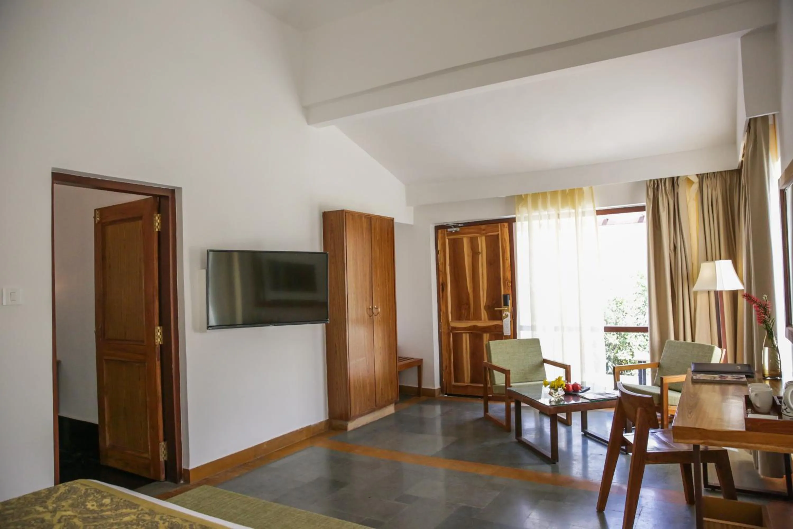 Bedroom in Saraca Resort & Spa Corbett