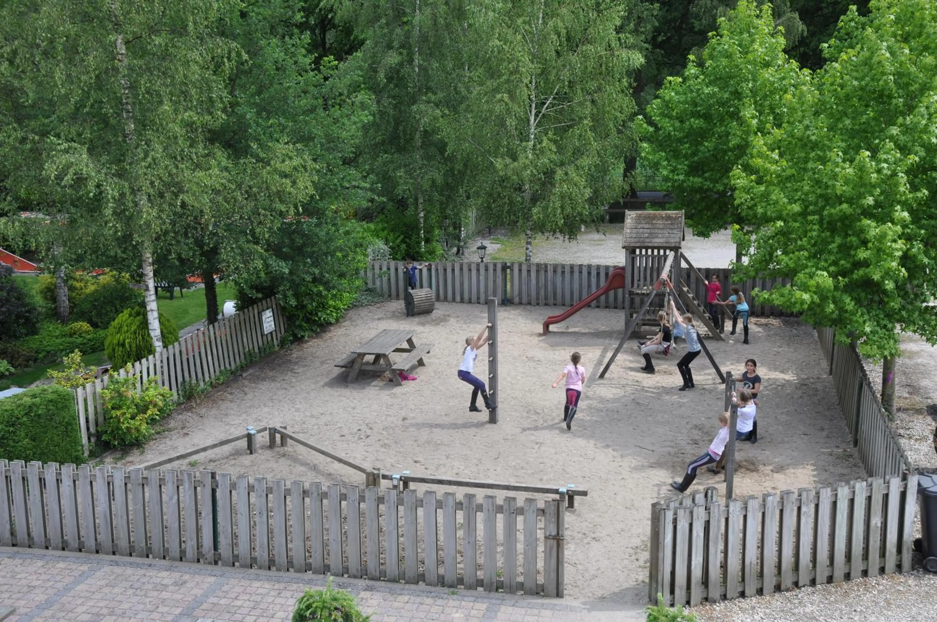 Children play ground in B&B de Rekkendonken