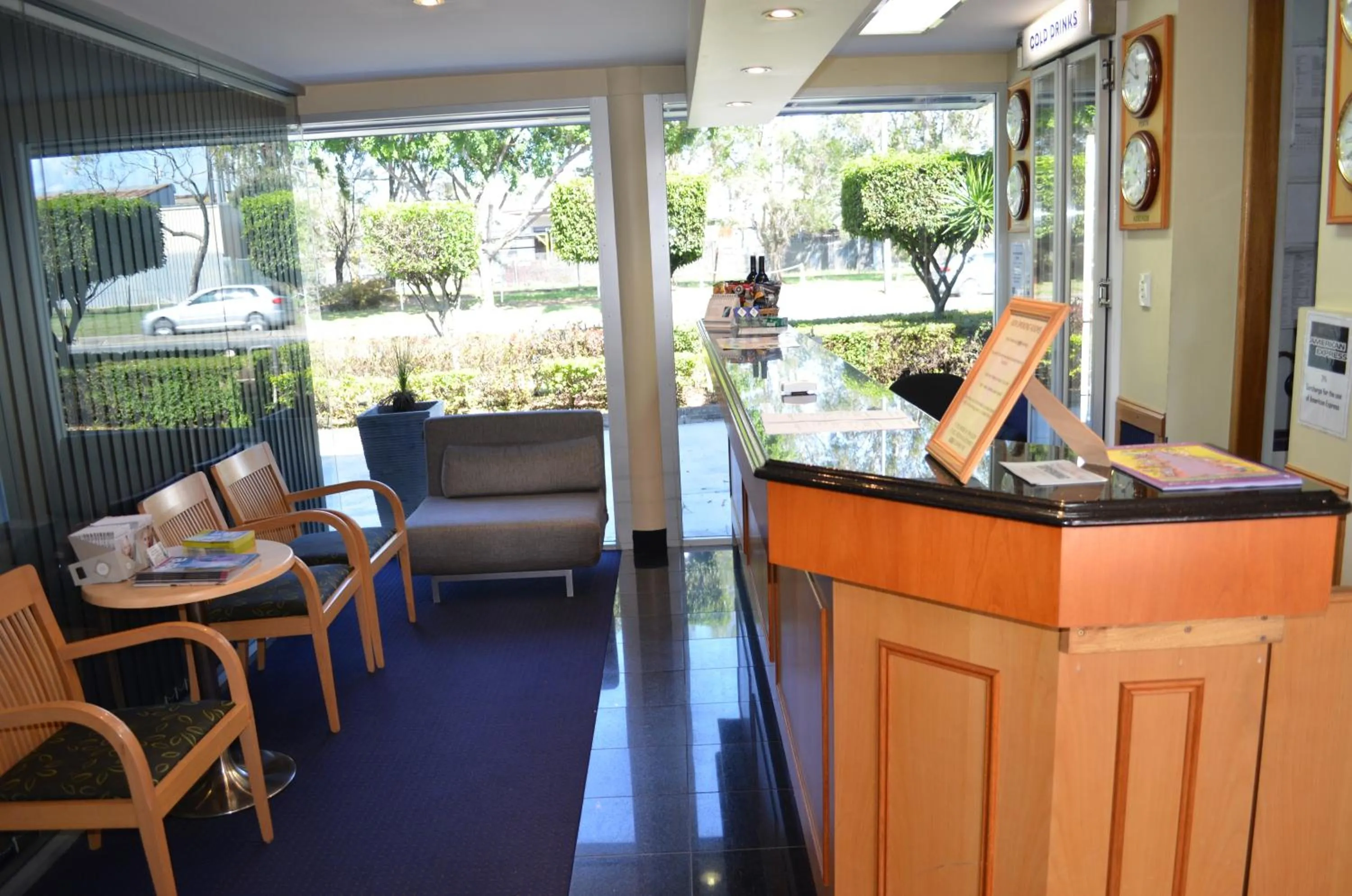 Lobby or reception in Airport Motel Brisbane
