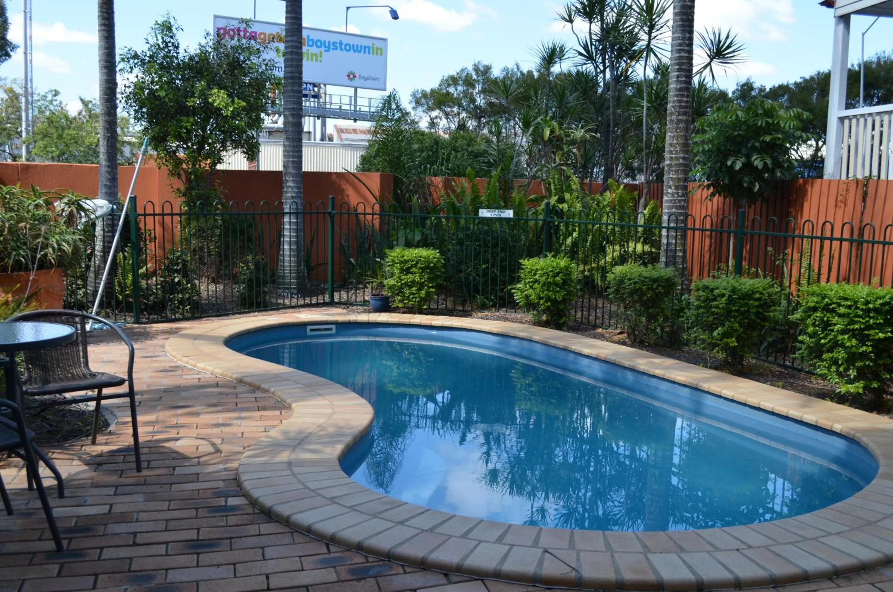 Swimming pool in Airport Motel Brisbane