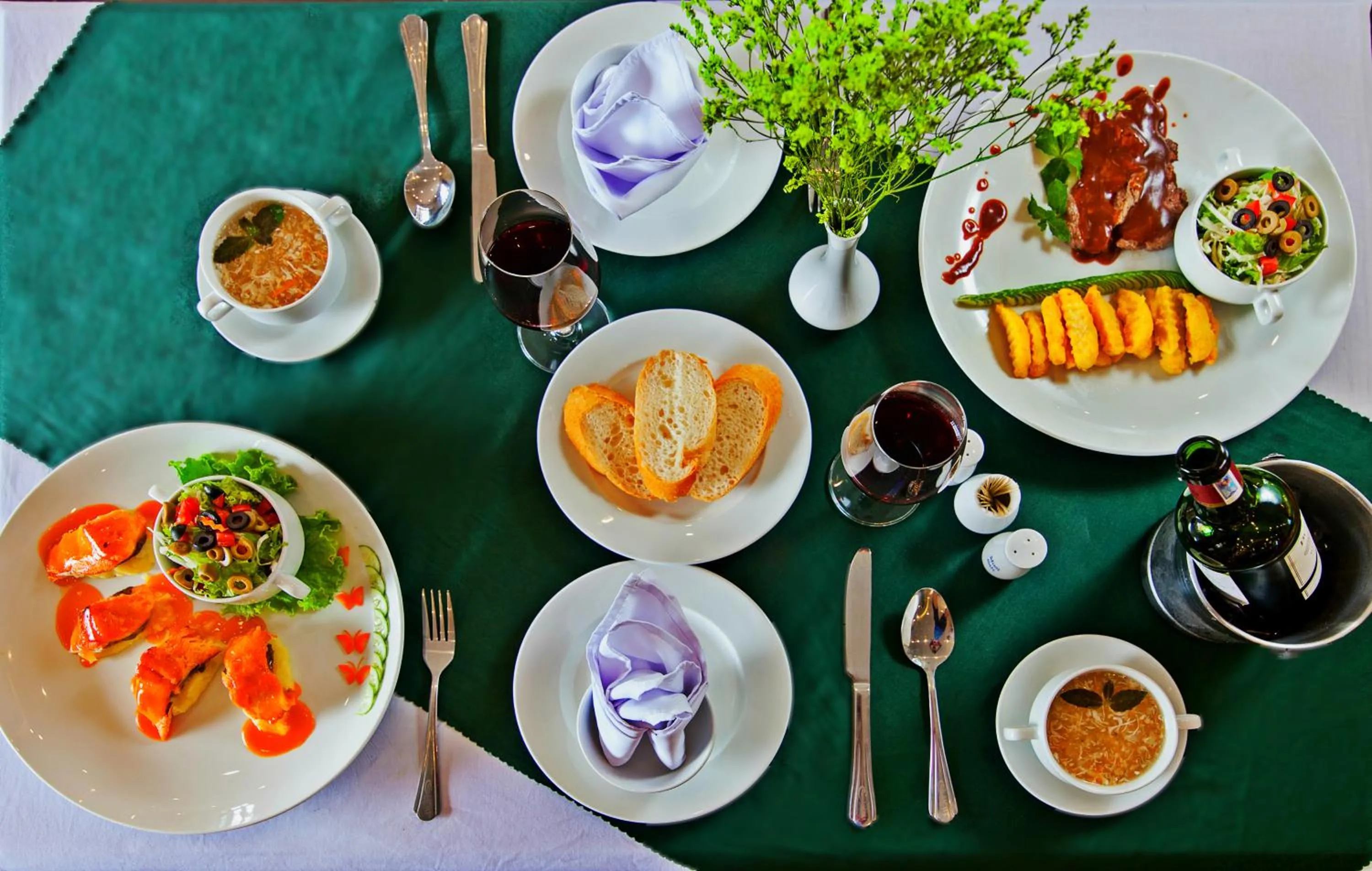 Food close-up in Lacasa Sapa Hotel