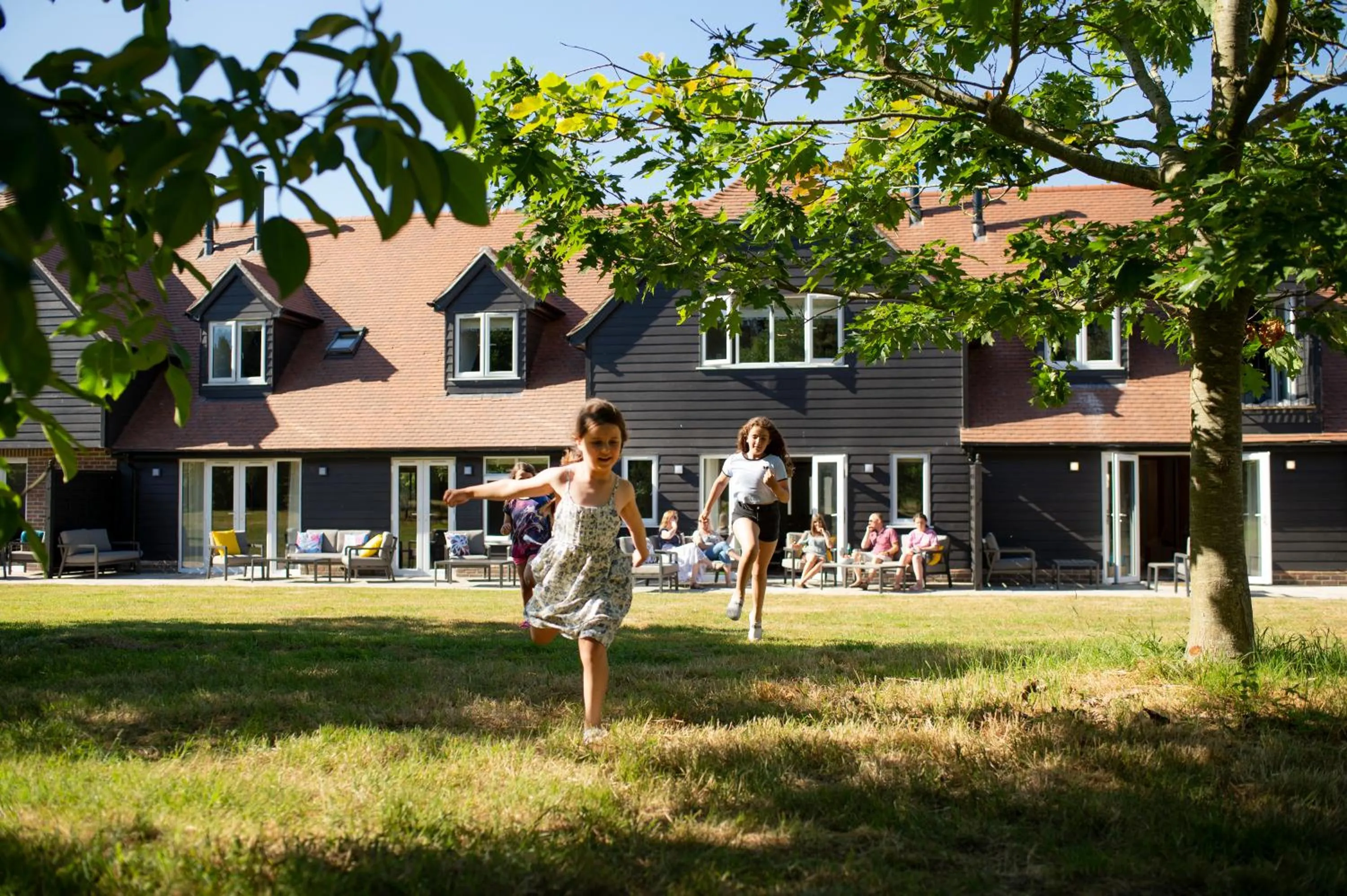 Garden in The Cottages at Crouchers Orchards