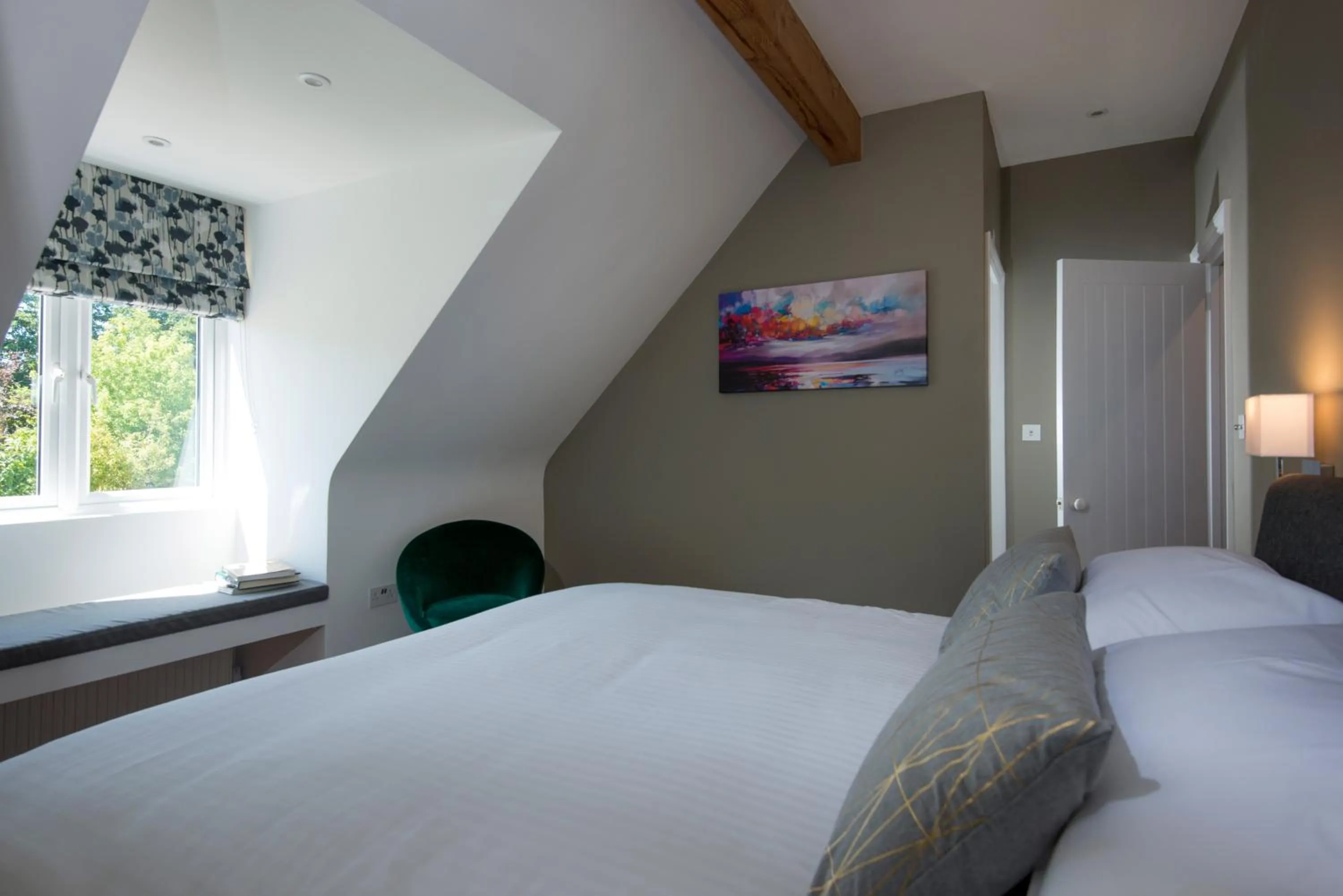 Bed in The Cottages at Crouchers Orchards