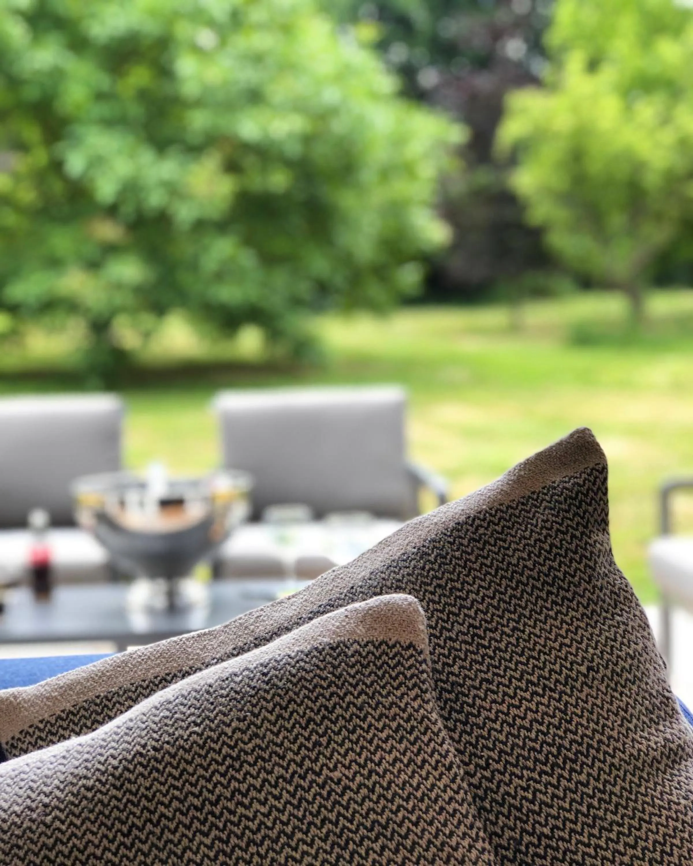 Patio in The Cottages at Crouchers Orchards