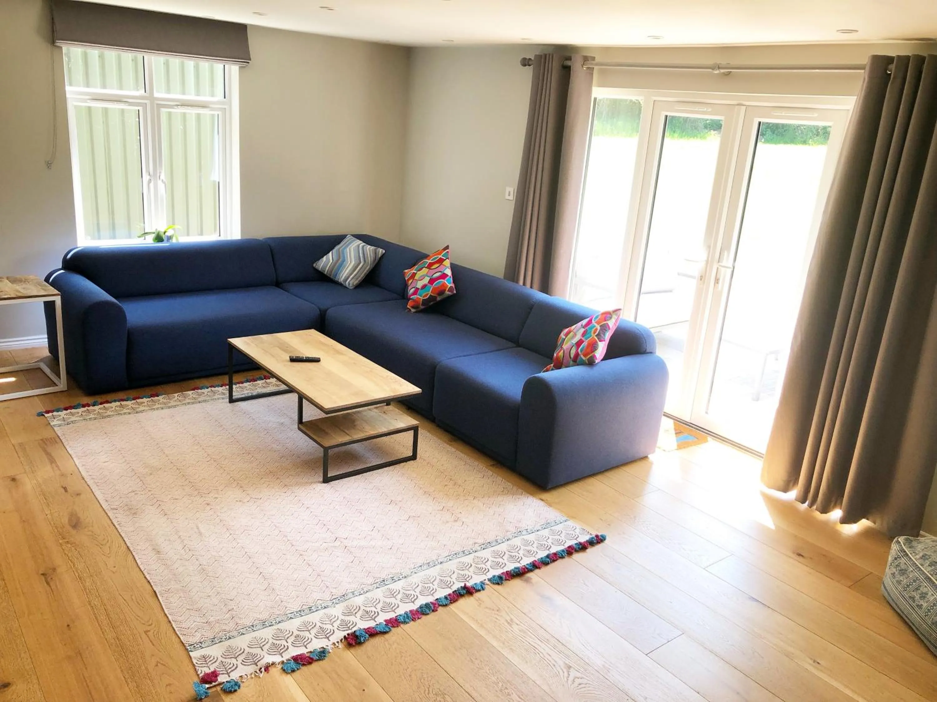 Living room in The Cottages at Crouchers Orchards