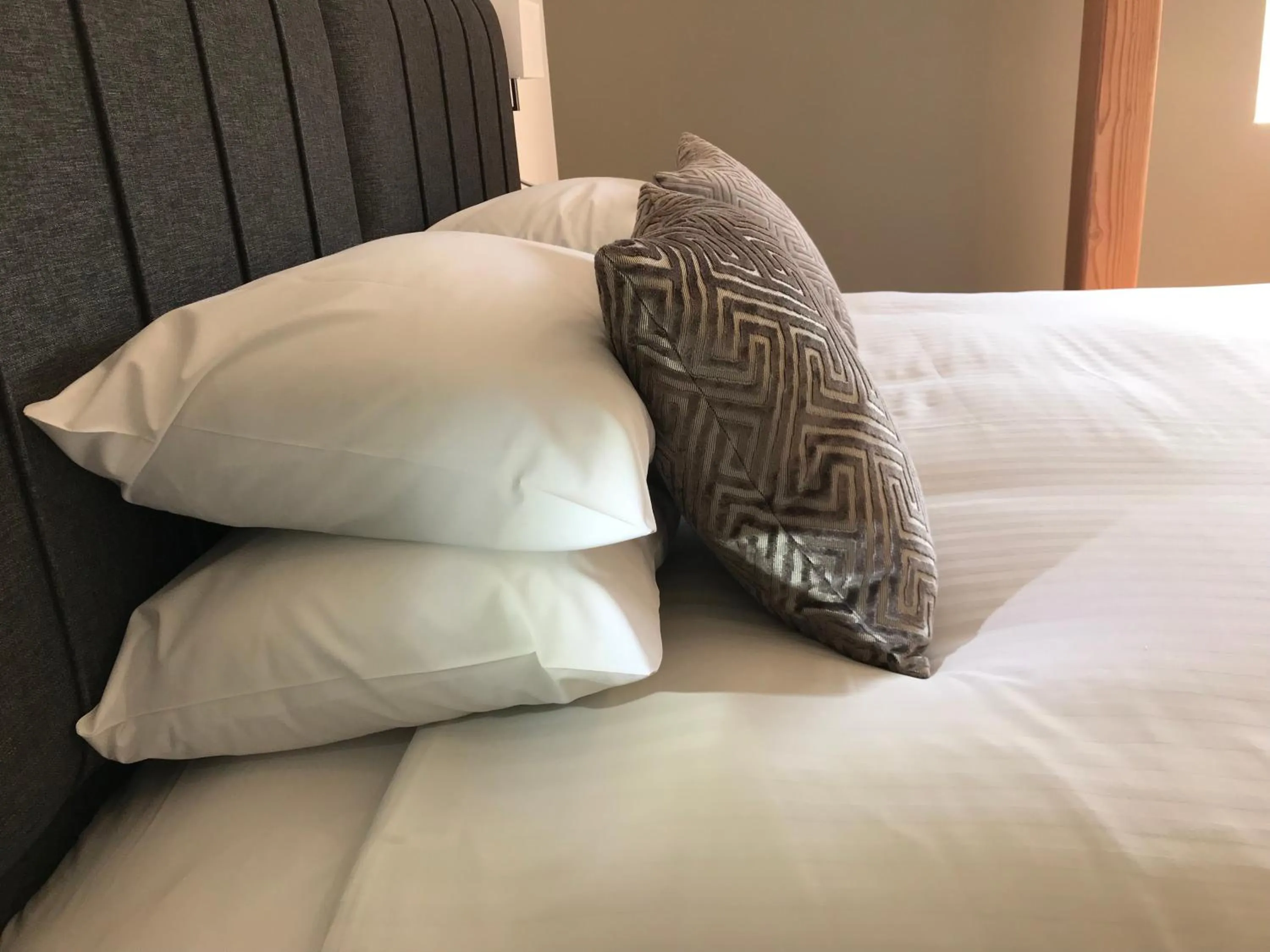 Bed in The Cottages at Crouchers Orchards