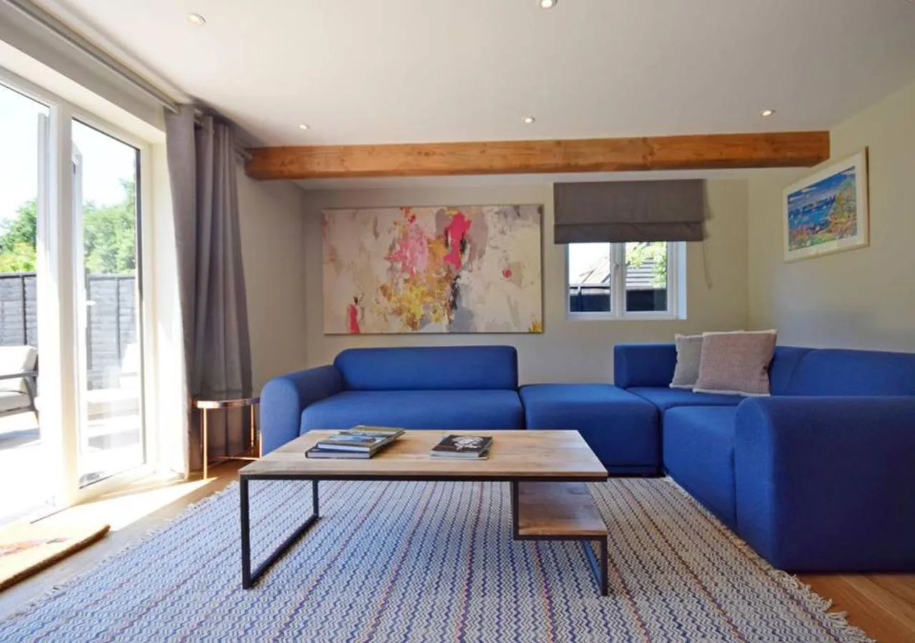 Living room in The Cottages at Crouchers Orchards
