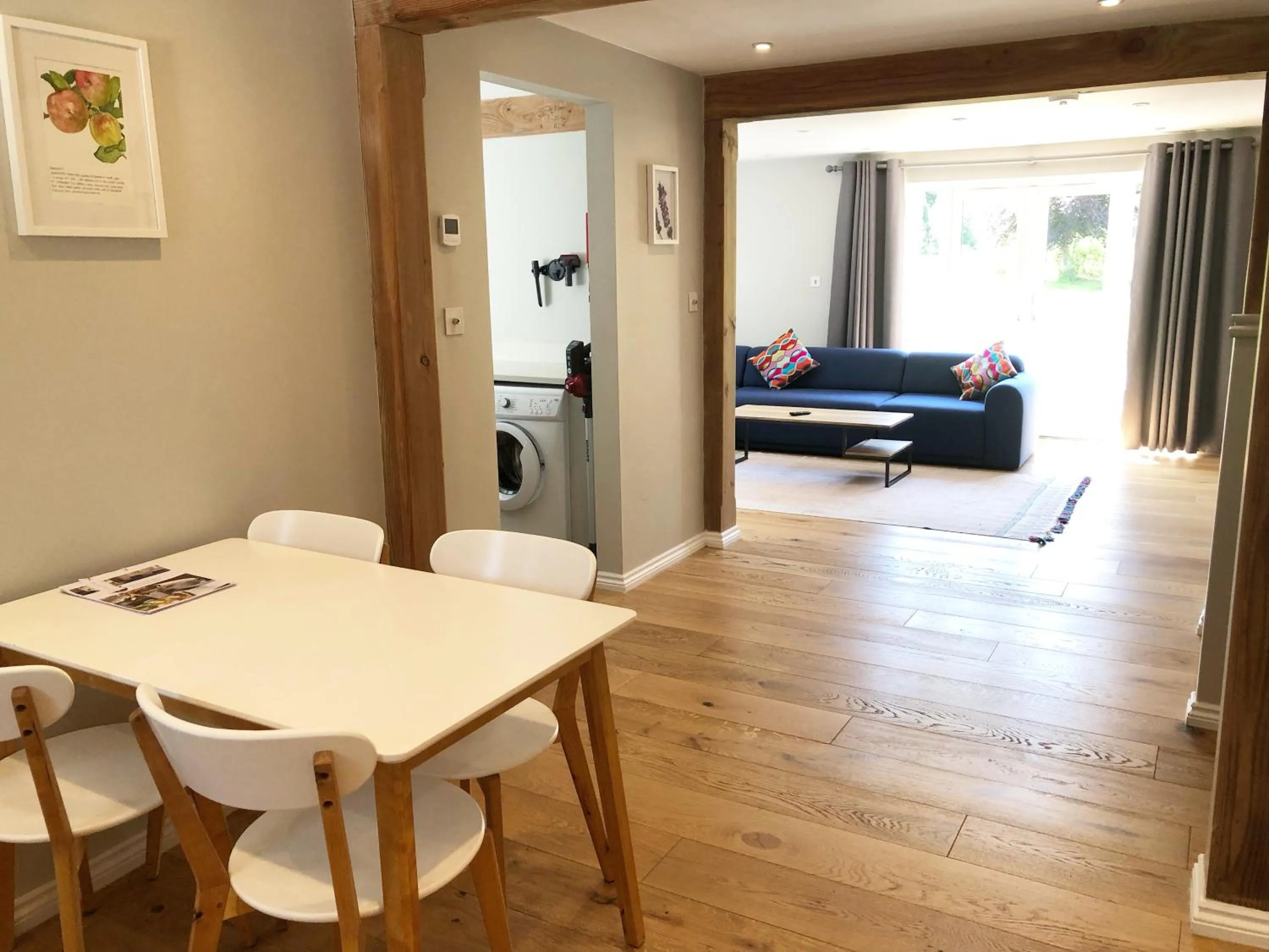Living room in The Cottages at Crouchers Orchards