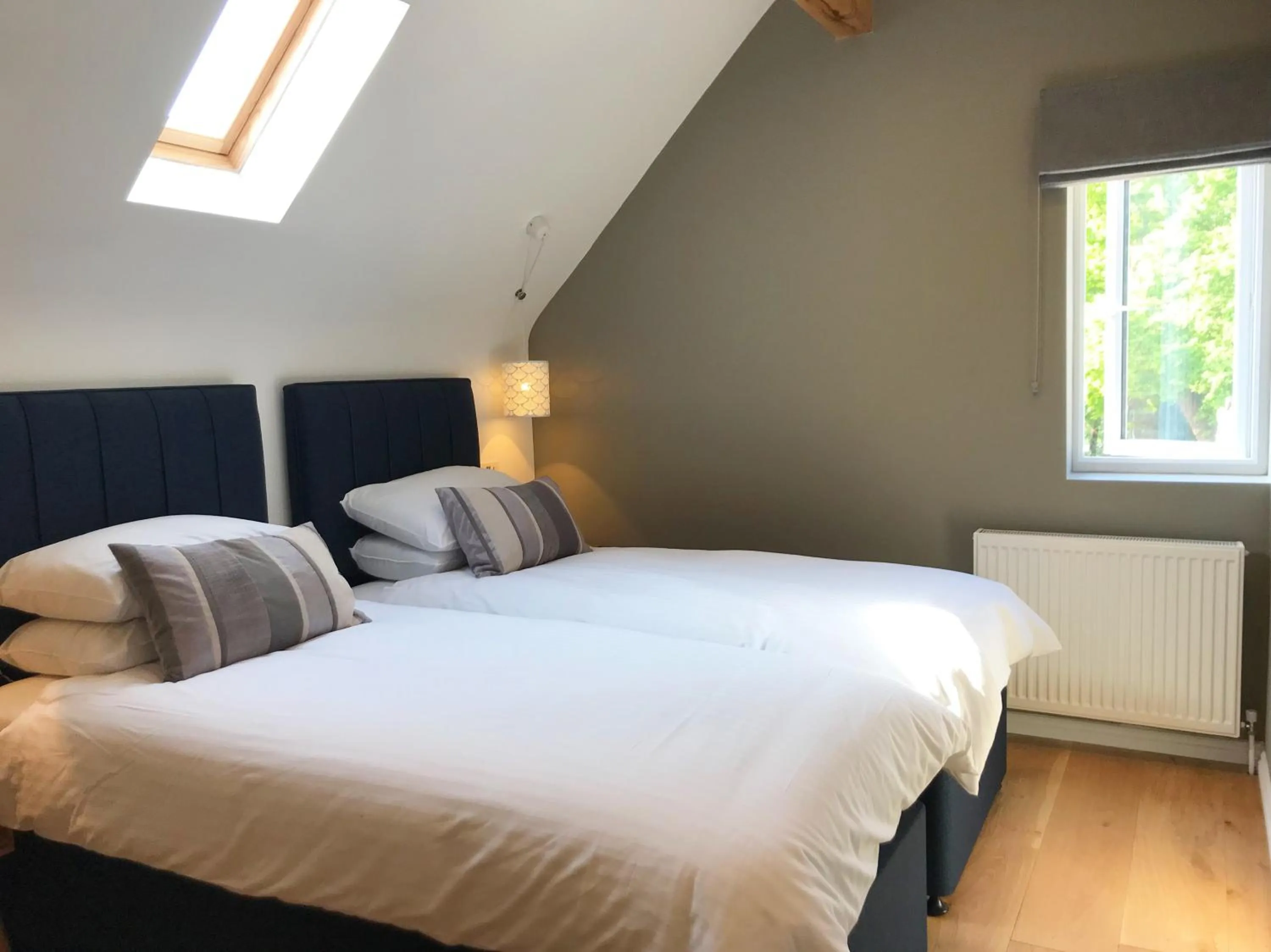 Bed in The Cottages at Crouchers Orchards