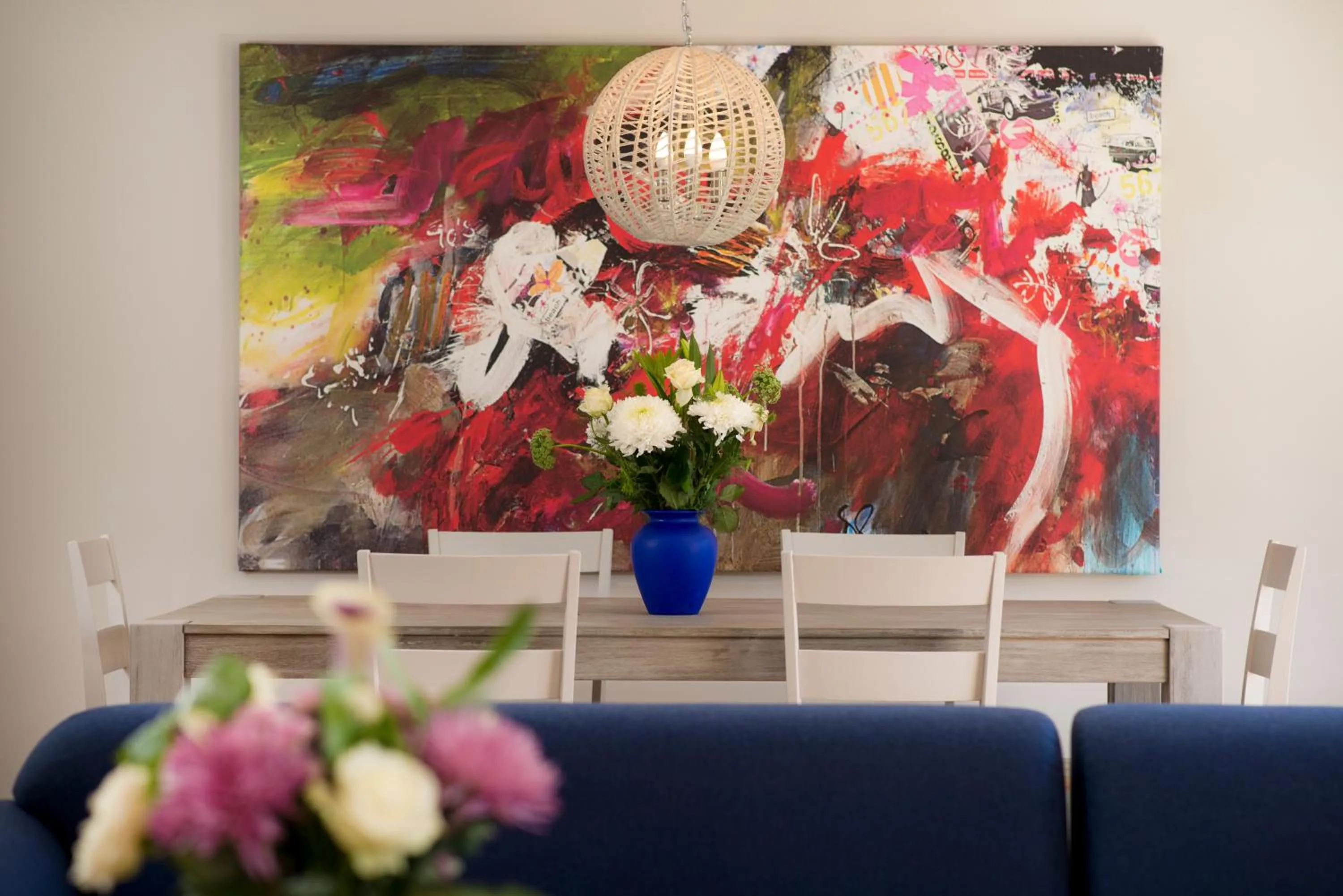 Living room in The Cottages at Crouchers Orchards