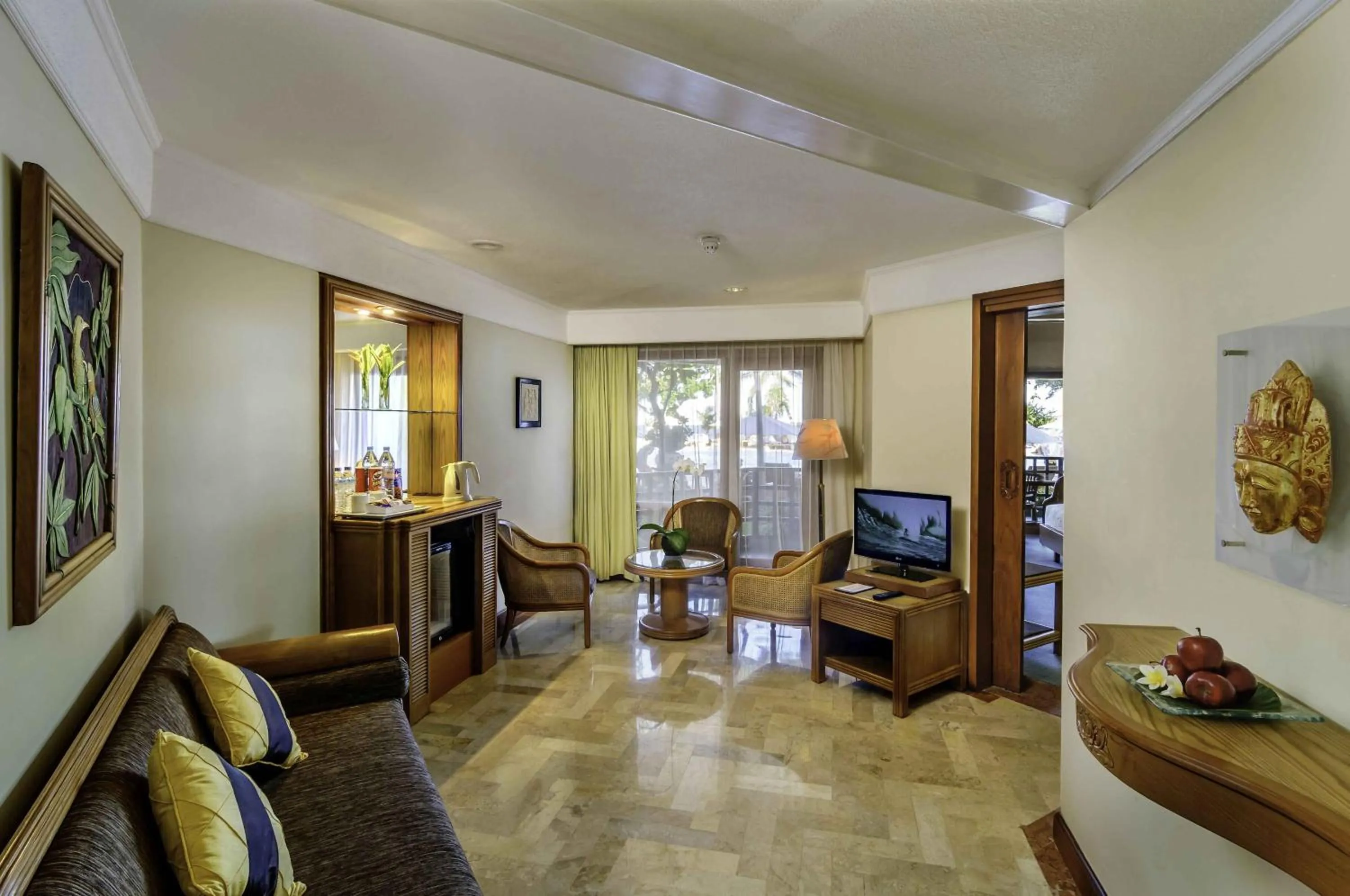 Living room in Prama Sanur Beach Bali