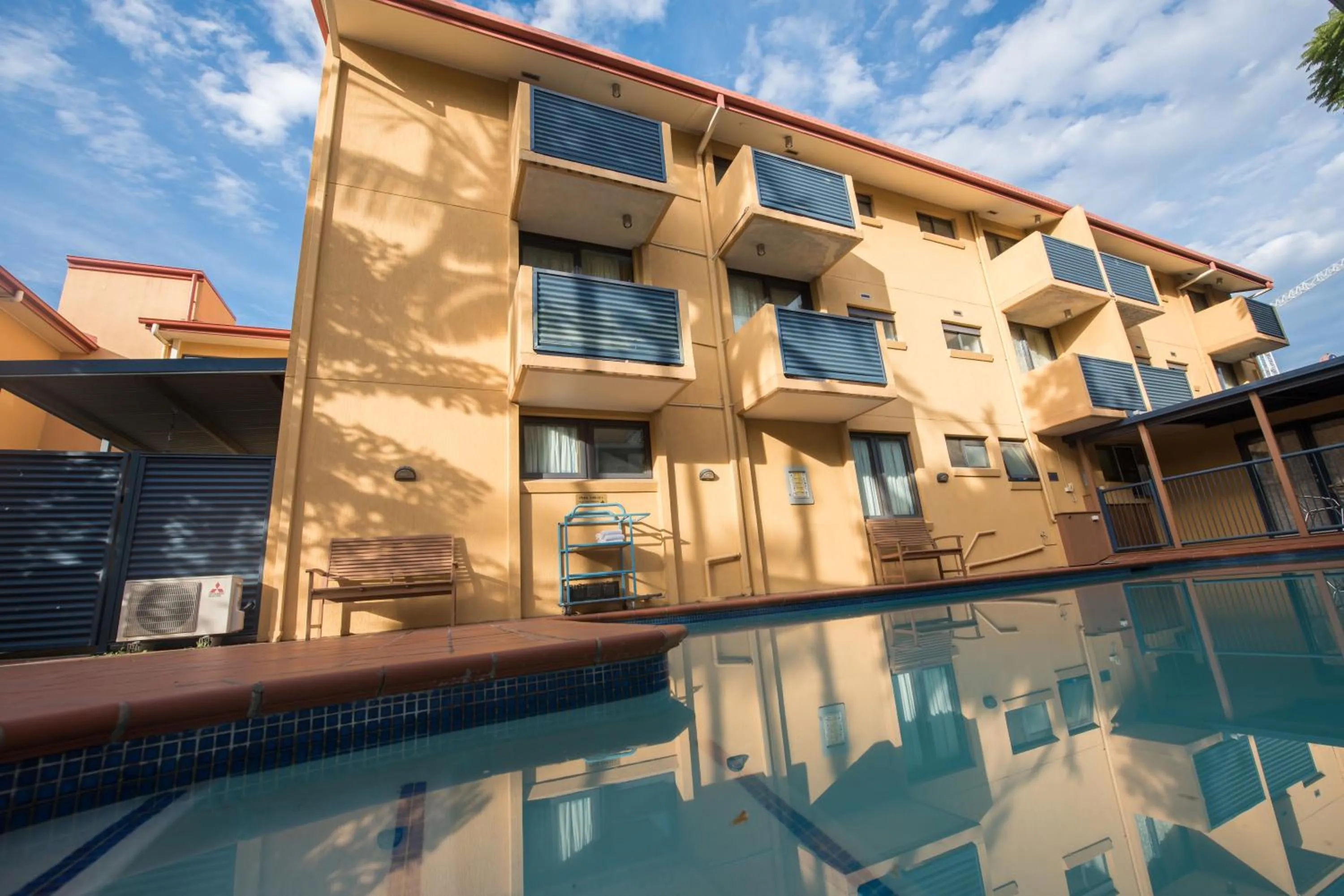 Pool view, Property Building in Airolodge International