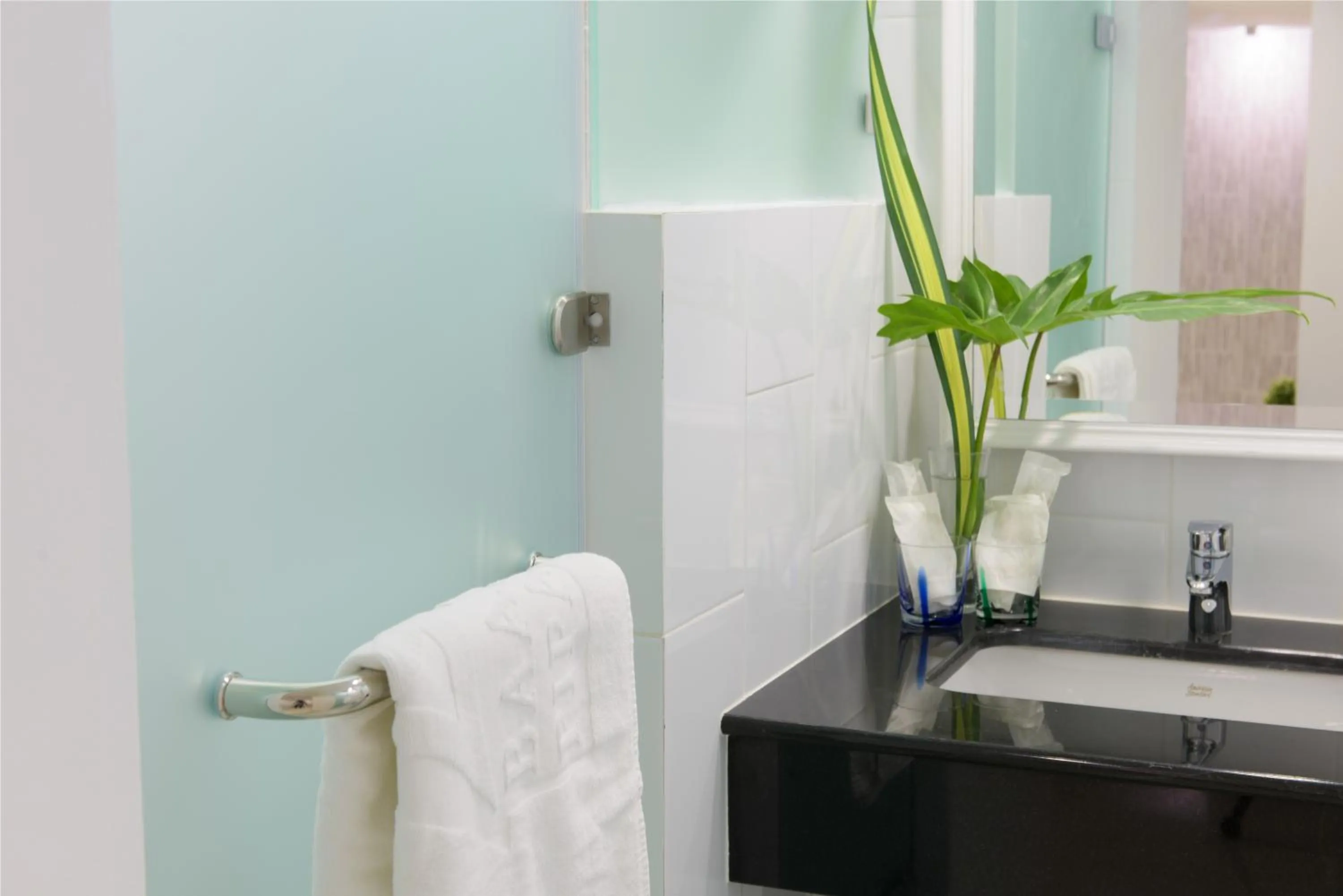 Bathroom in Sabai Sathorn Service Apartment