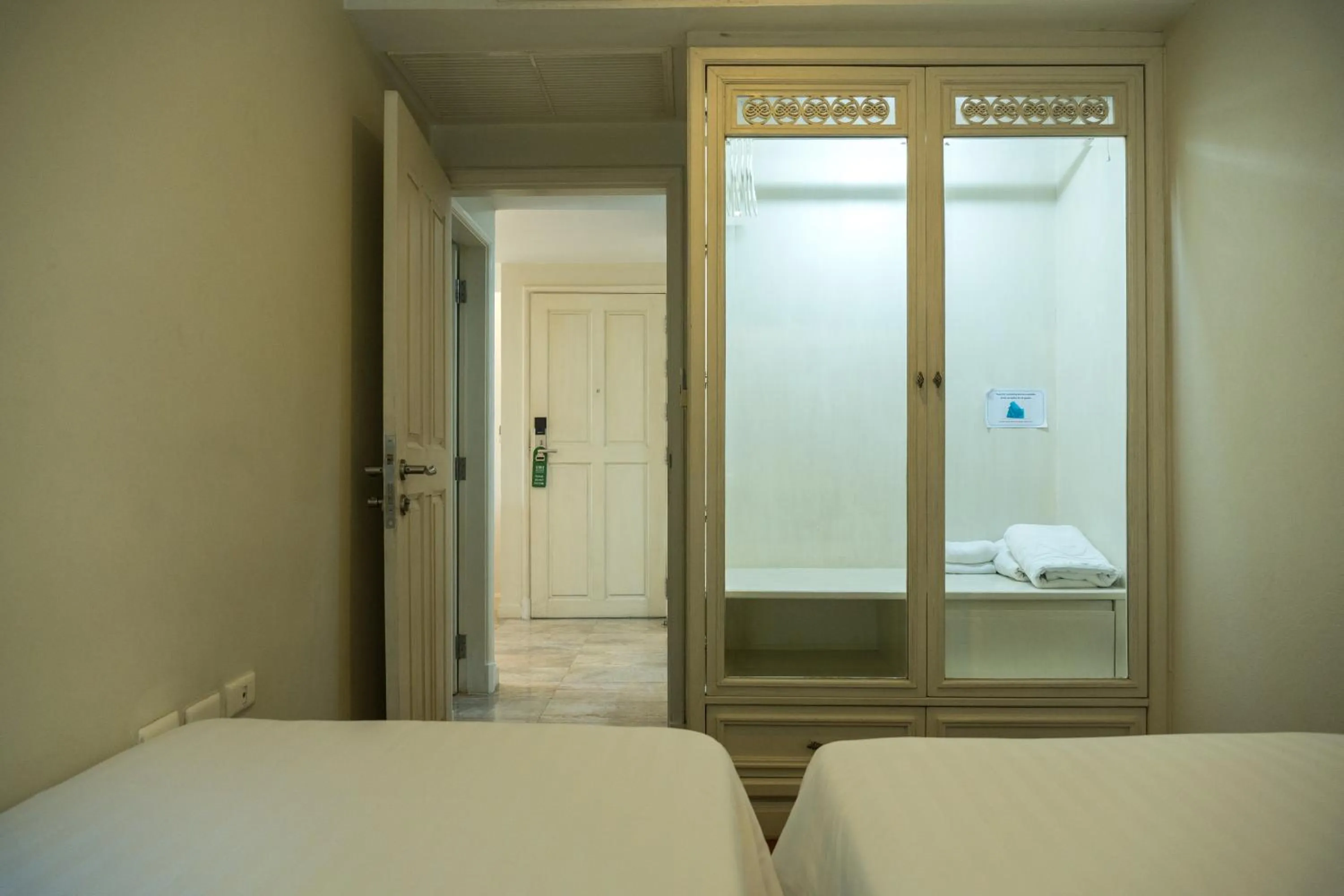 Bedroom, Bed in Sabai Sathorn Service Apartment