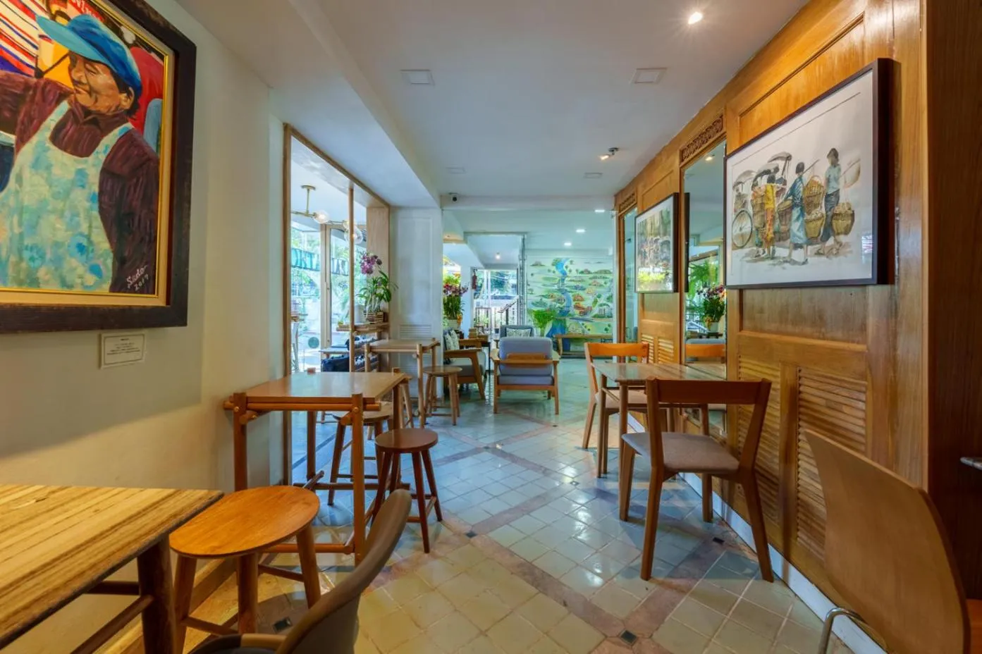Lobby or reception in Sabai Sathorn Service Apartment