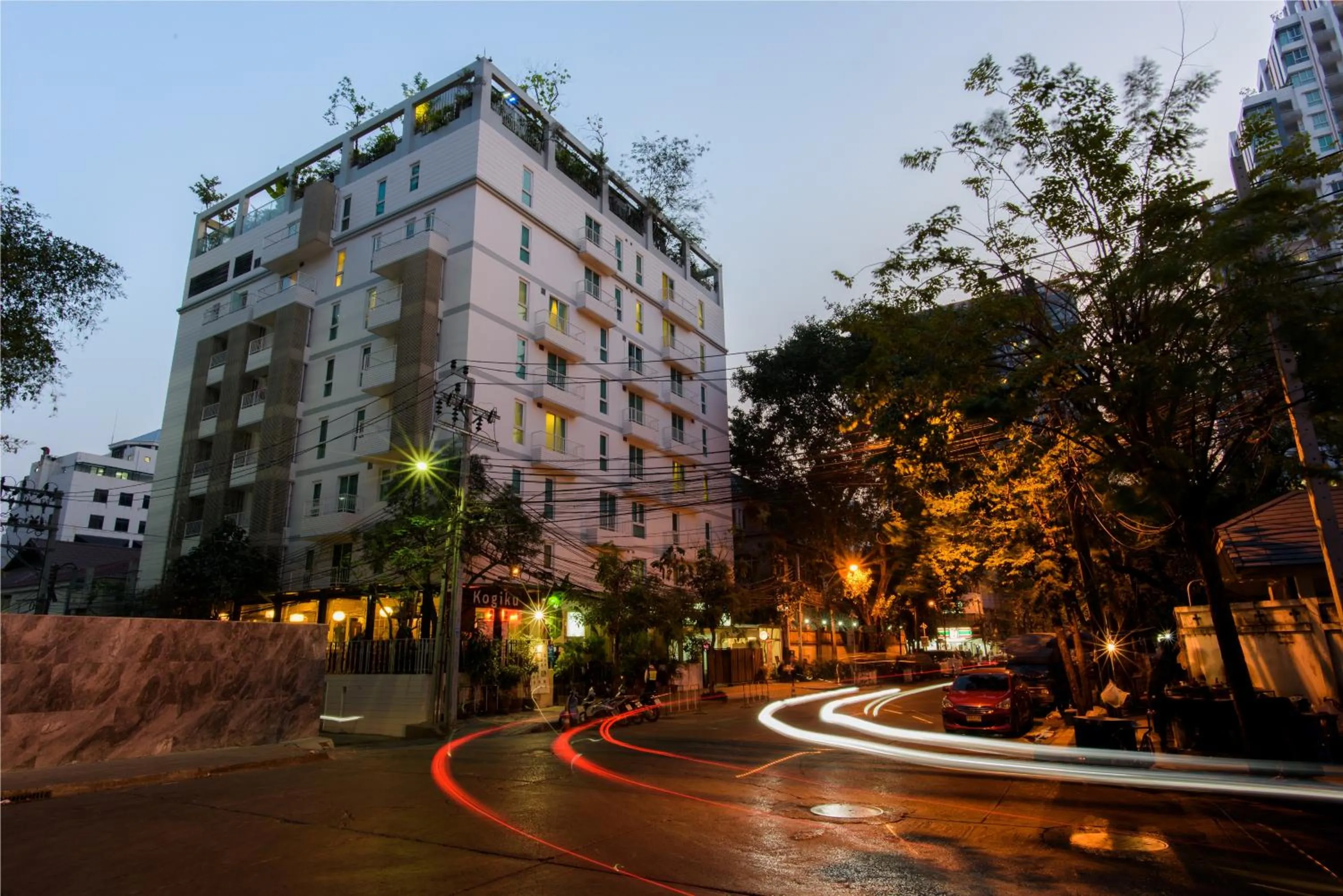 Property building in Sabai Sathorn Service Apartment