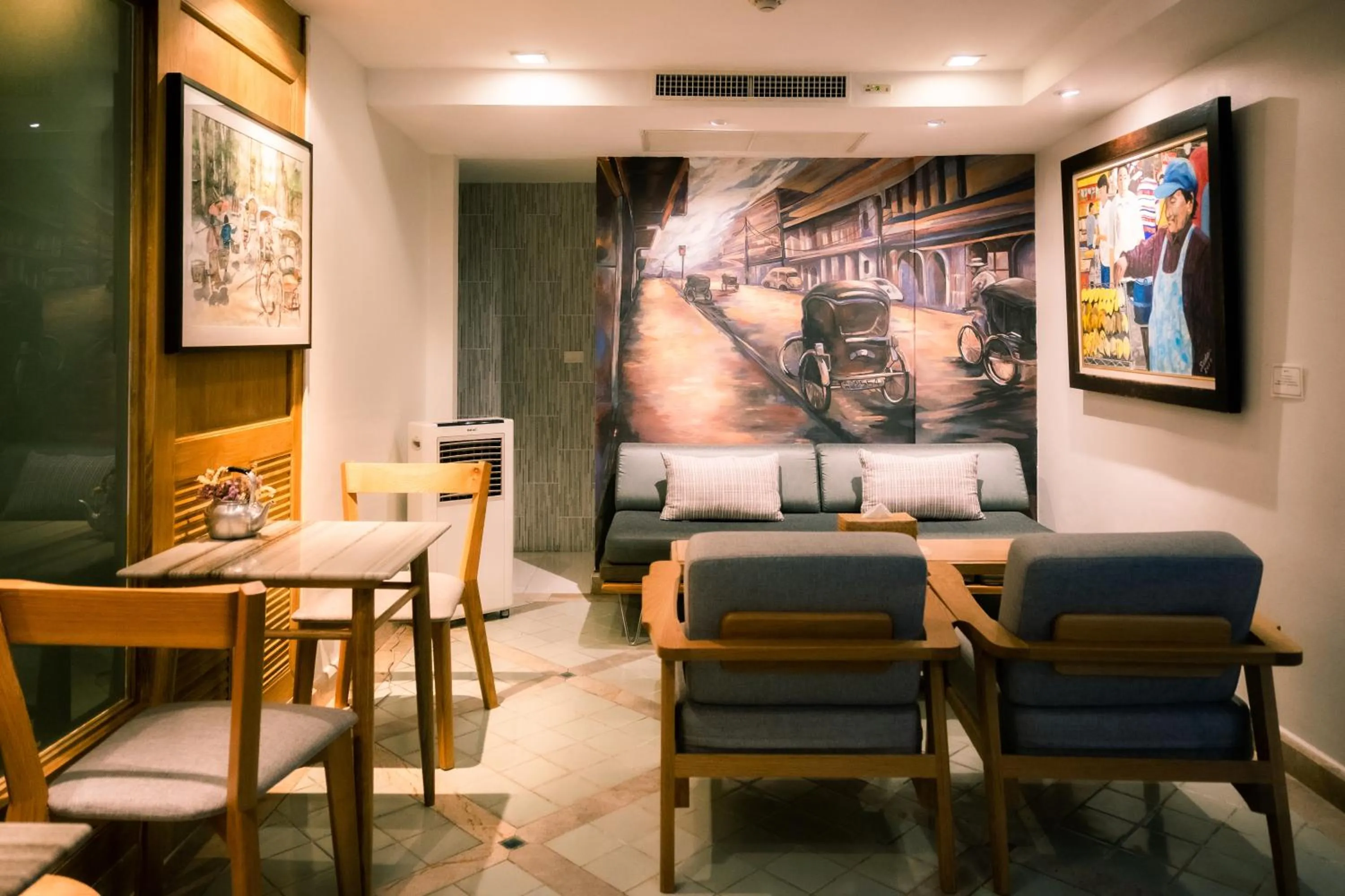 Lobby or reception in Sabai Sathorn Service Apartment