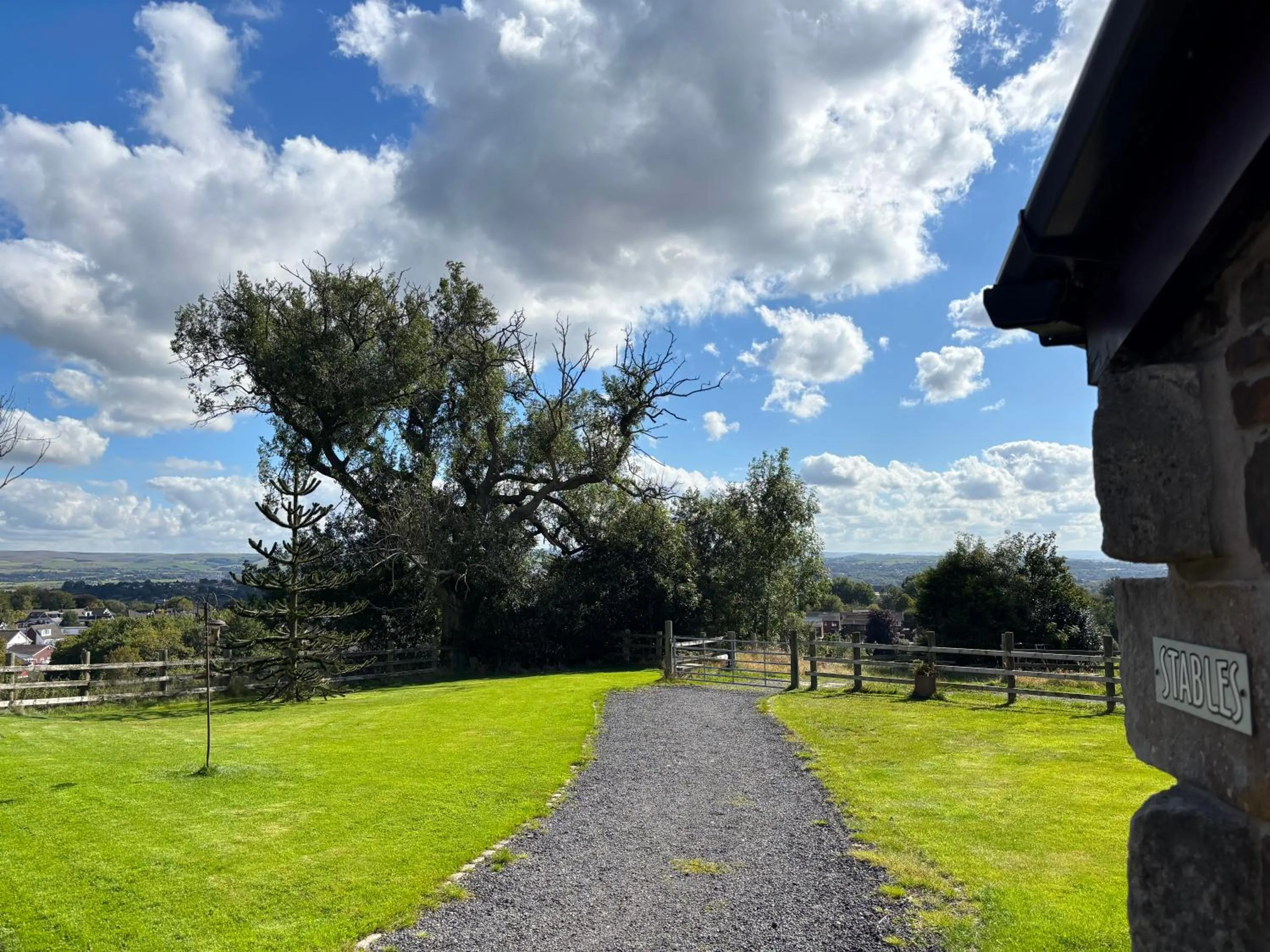 Garden view in Fernhill Hotel