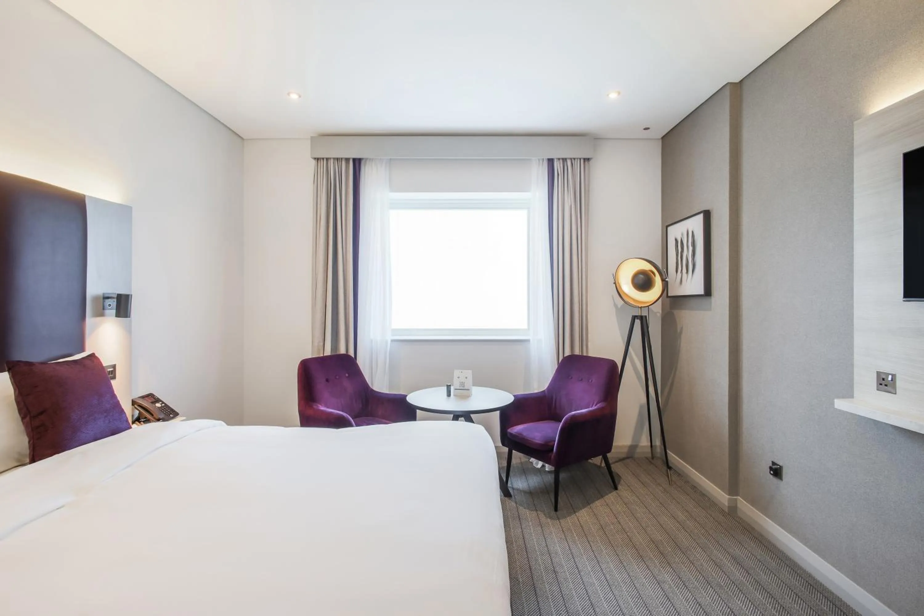 Bed in Premier Inn Abu Dhabi Capital Centre