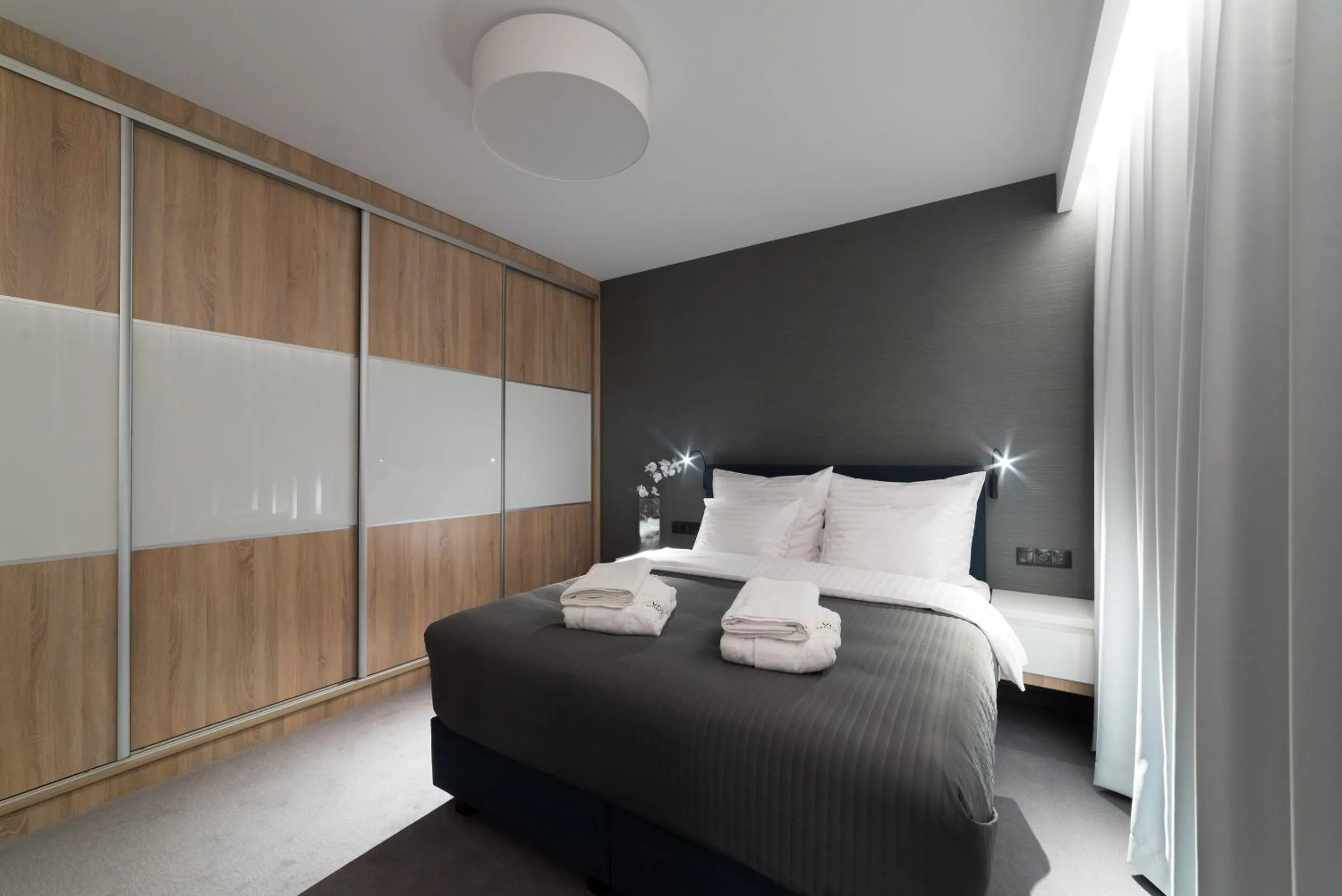 Seating area, Bed in Apart-Hotel VIVI RESIDENCE & SPA