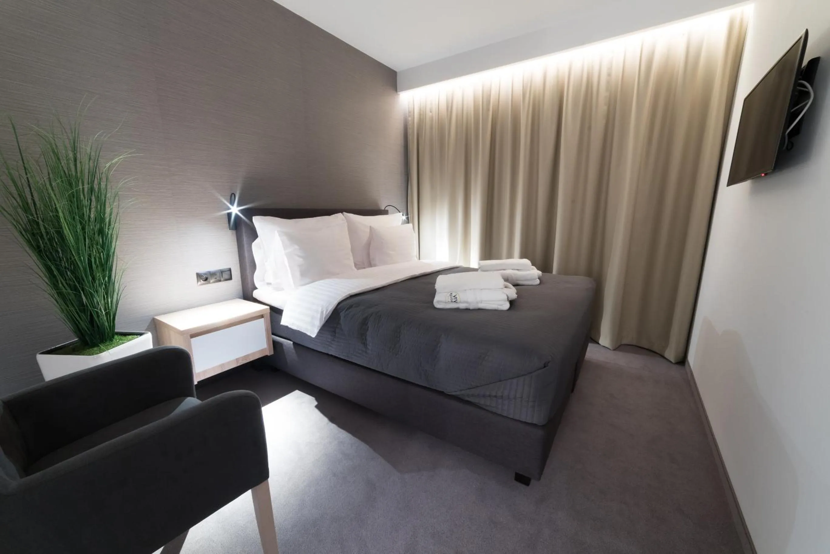 Bed in Apart-Hotel VIVI RESIDENCE & SPA