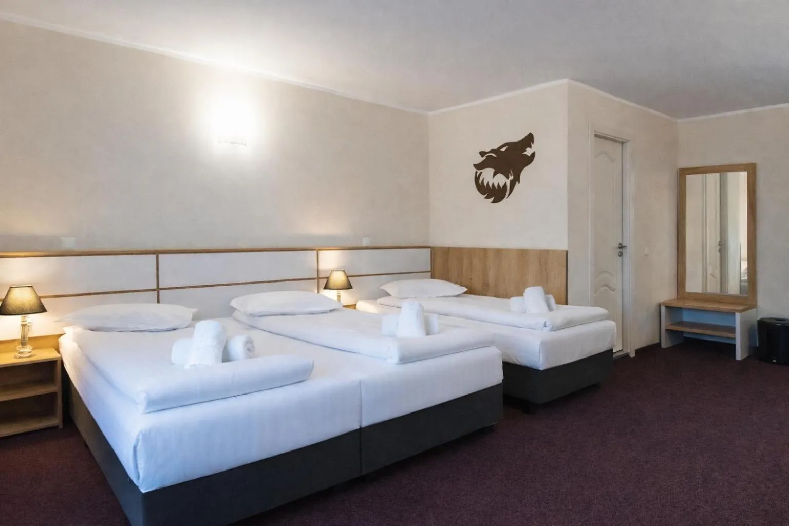 Bed in Long Street Hotel