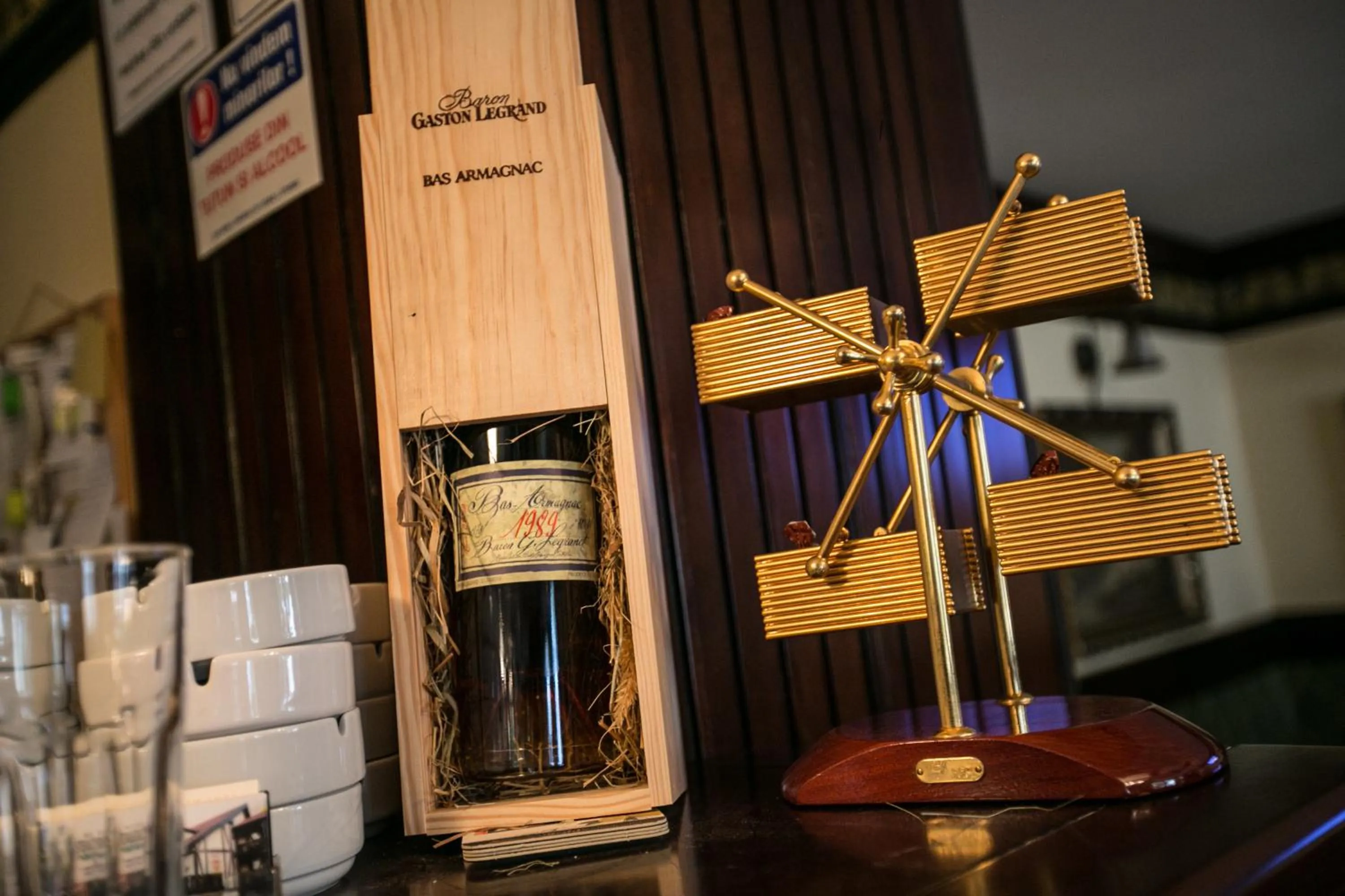 Lounge or bar in Hotel Stejarul