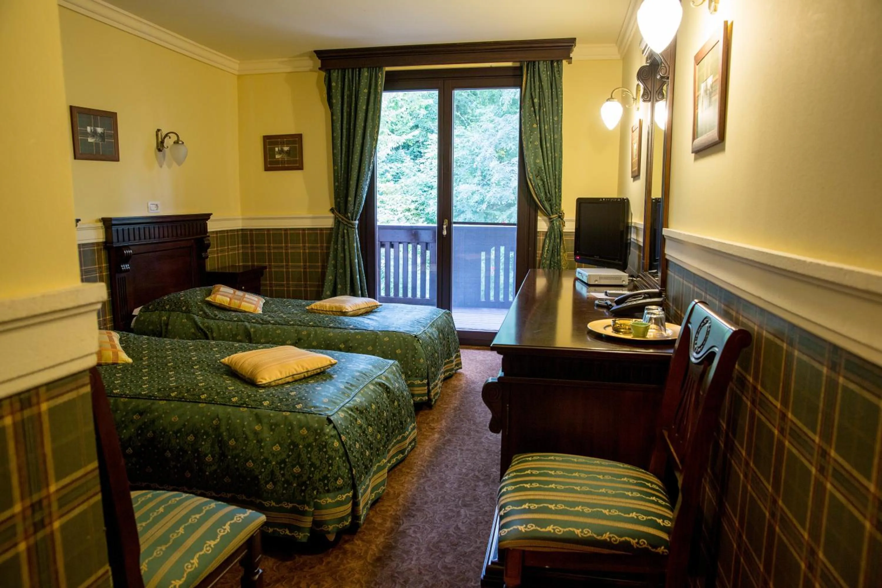 Bedroom in Hotel Stejarul