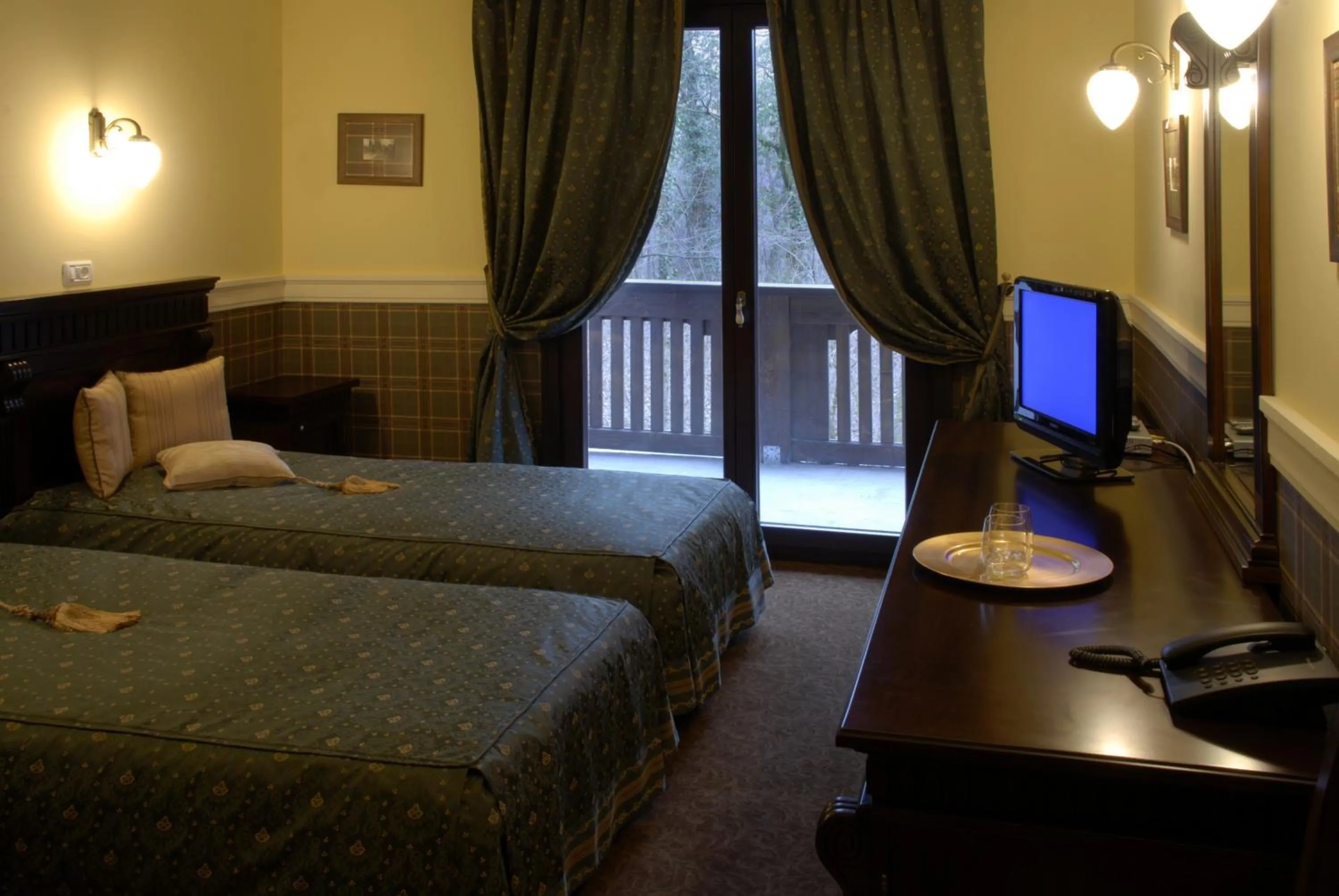 Bedroom in Hotel Stejarul