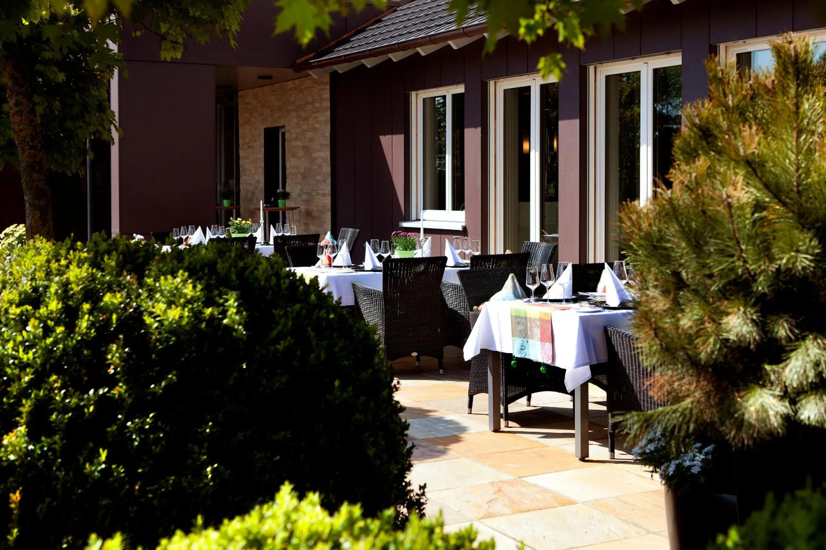 Balcony/Terrace in Hotel Restaurant Anna