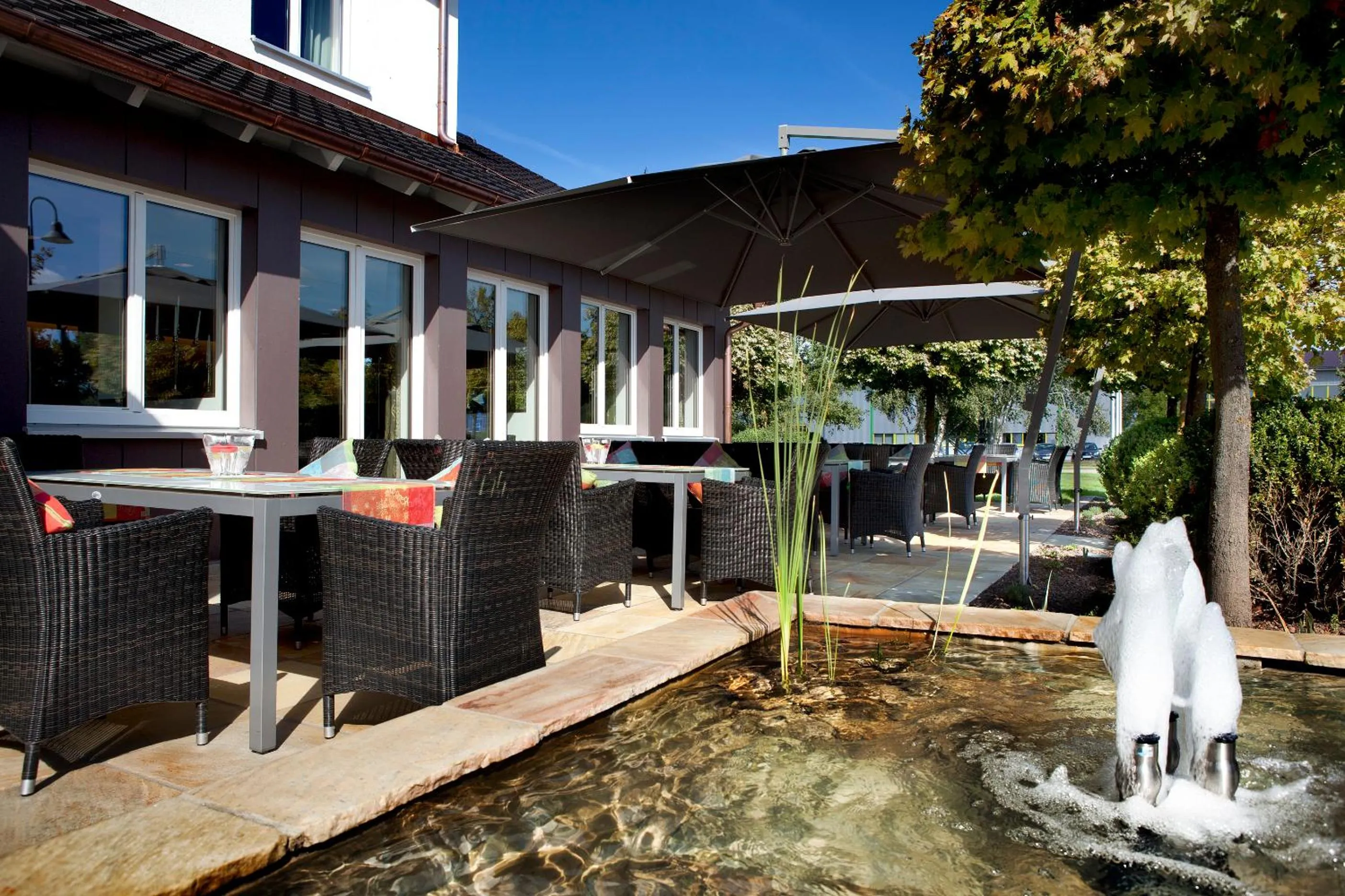 Balcony/Terrace in Hotel Restaurant Anna