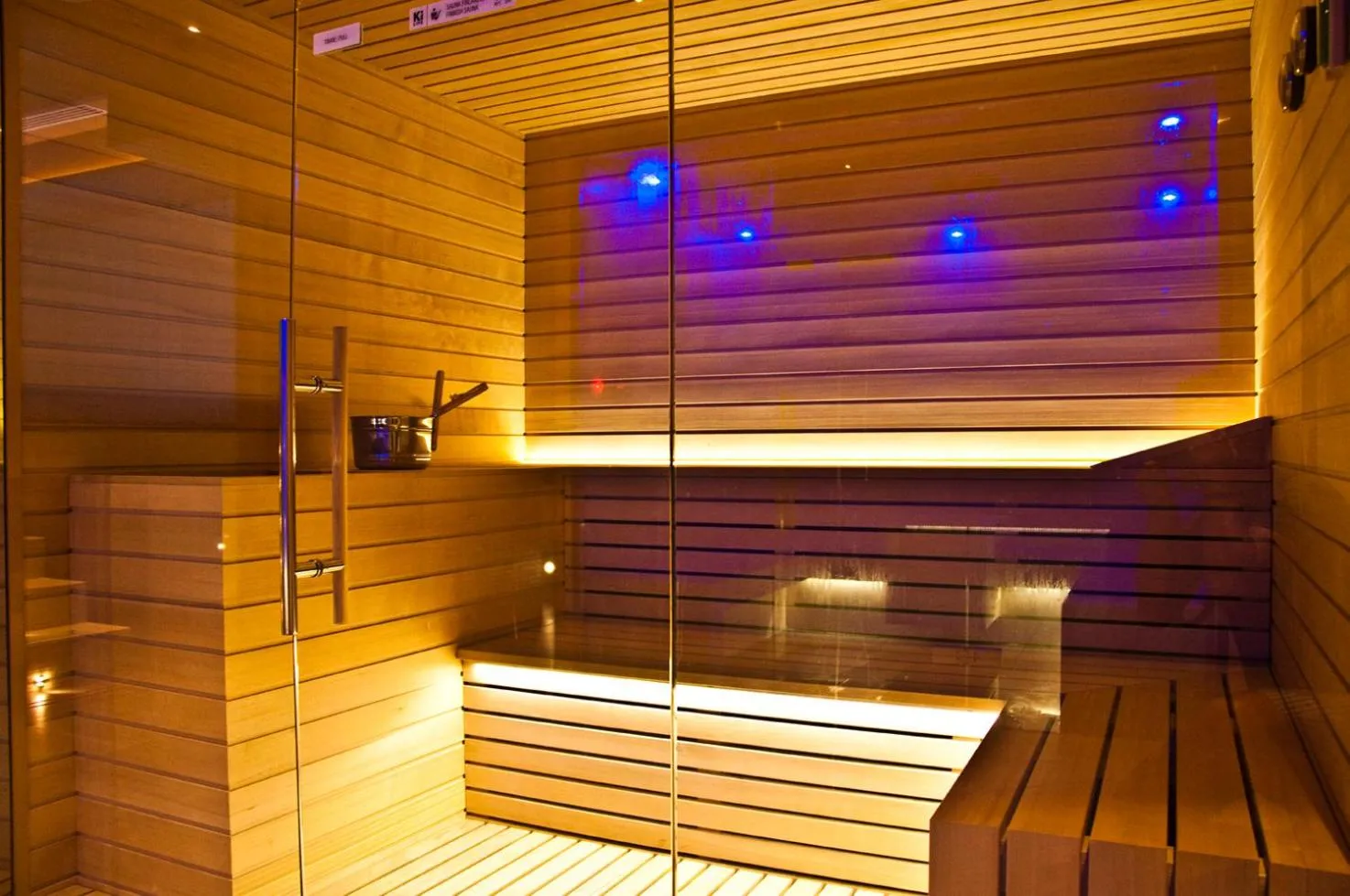 Sauna in Ambruosi Village Resort & SPA