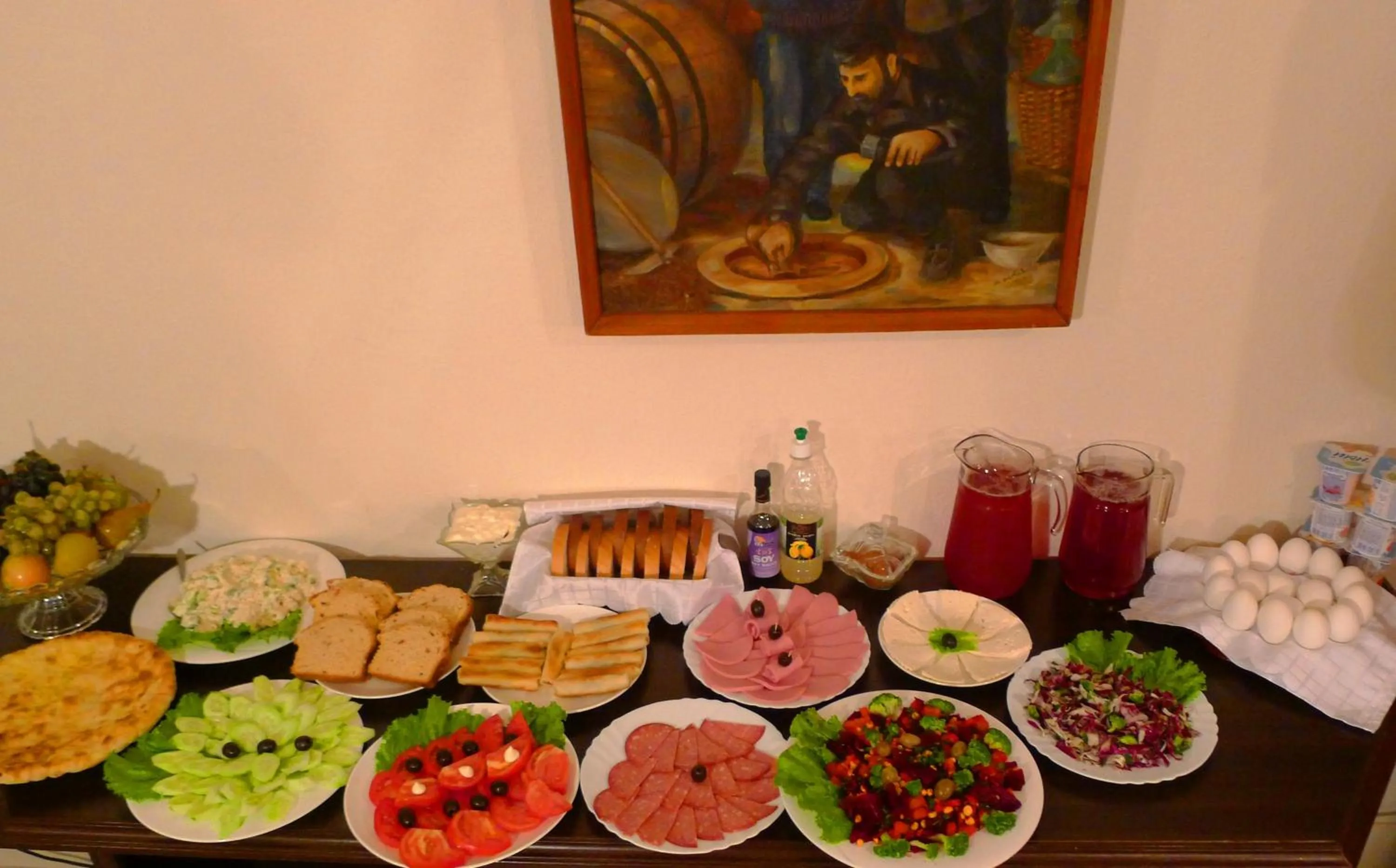 Food in Georgian House