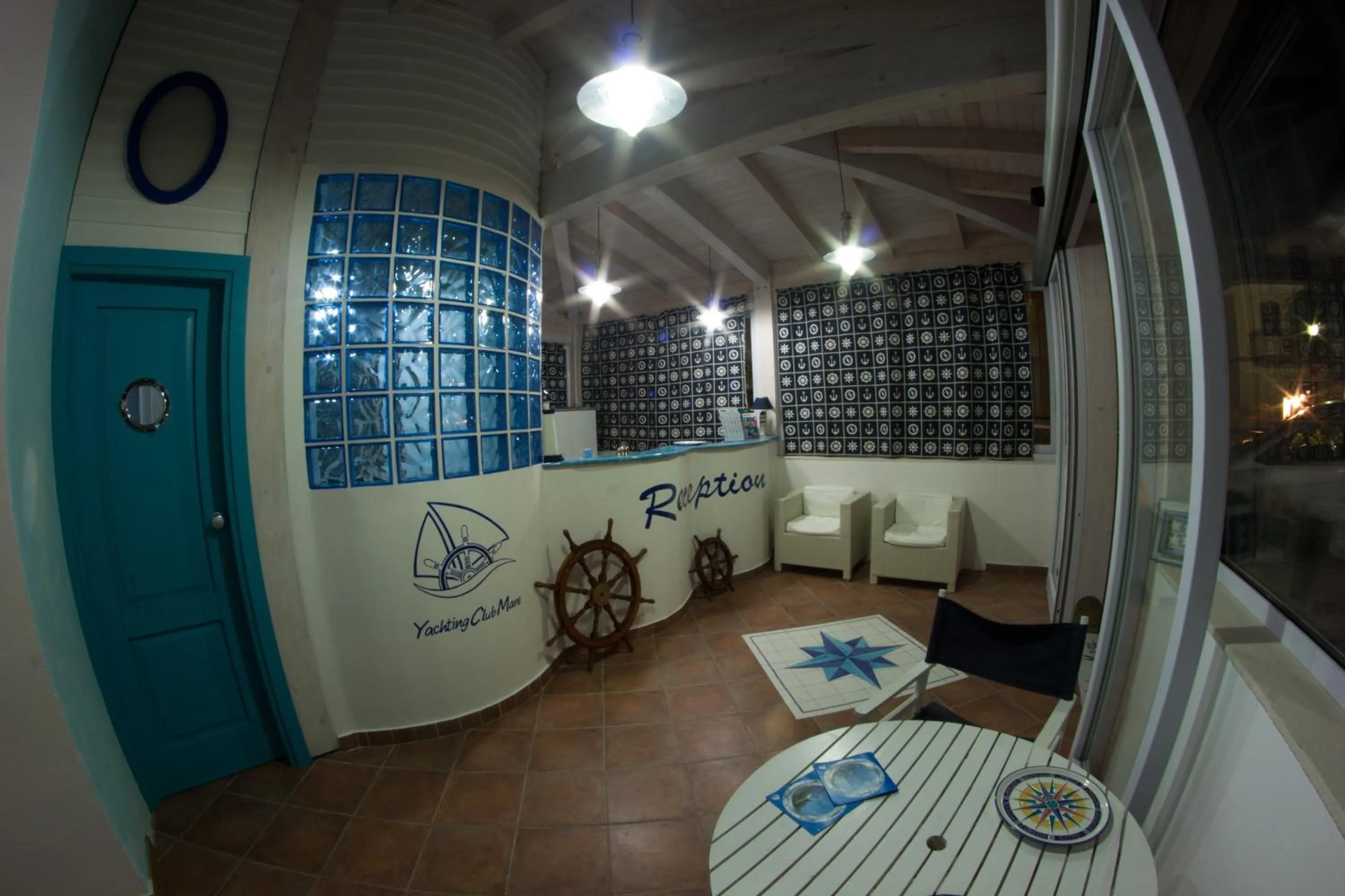 Lobby or reception in Yachting Club Mare