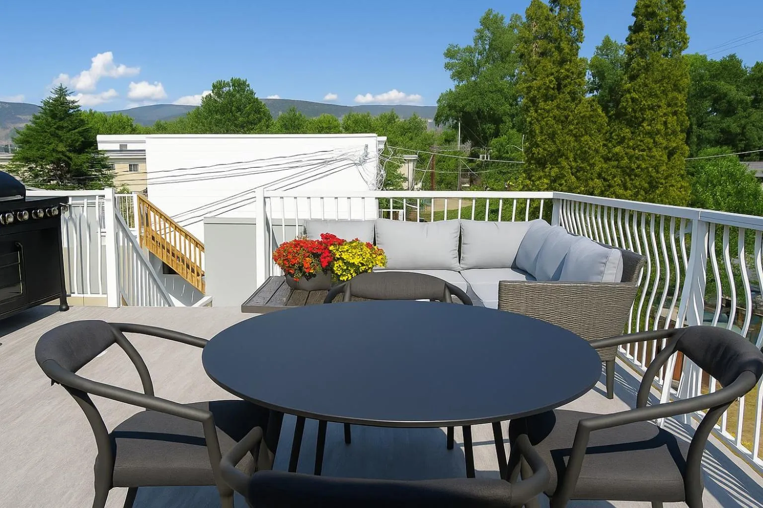 Balcony/Terrace in Okanagan Lakefront Resort