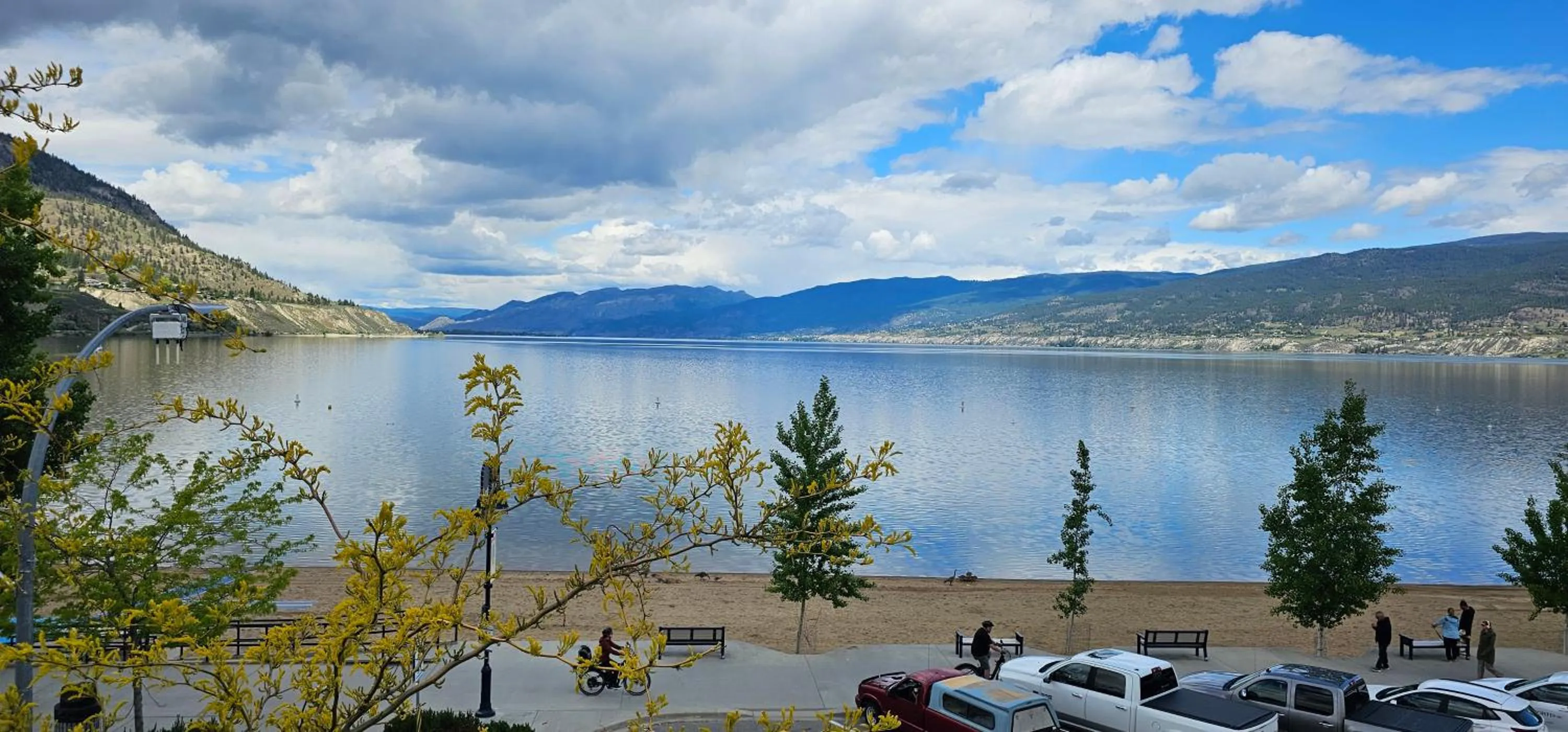 Lake view in Okanagan Lakefront Resort