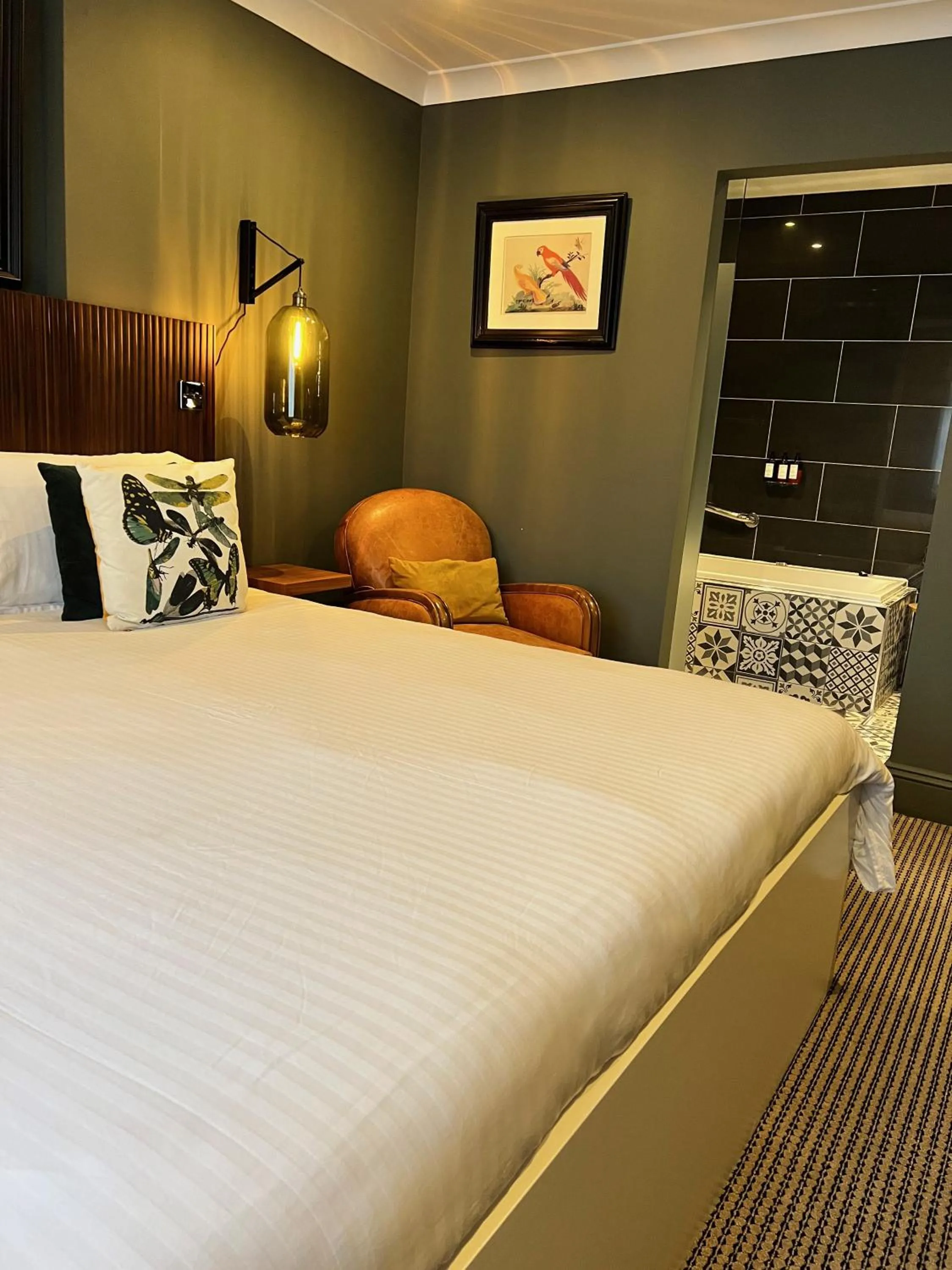 Bed in Rockmount Rooms & Apartment