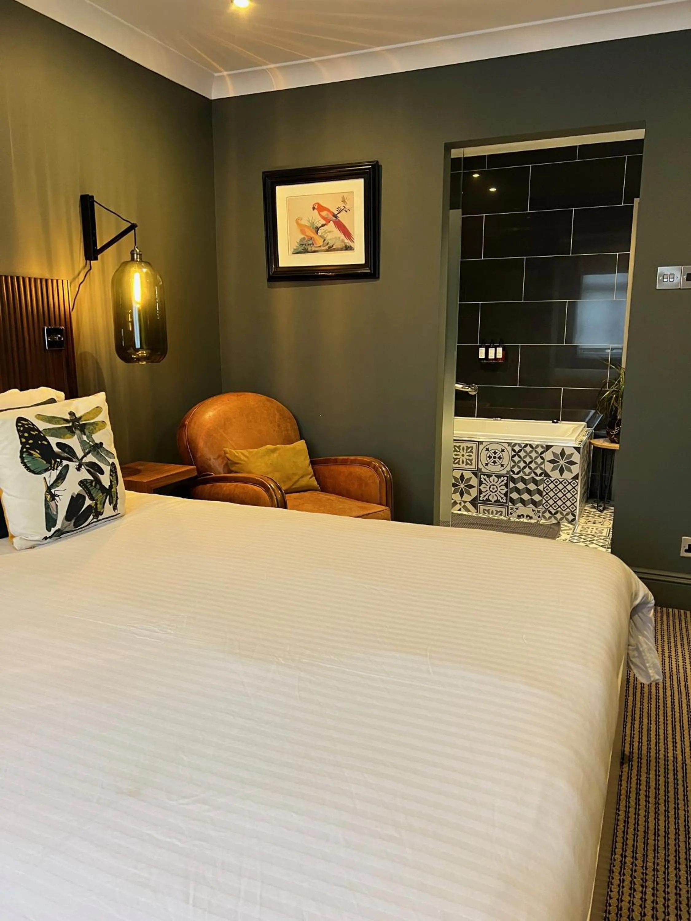 Bed in Rockmount Rooms & Apartment