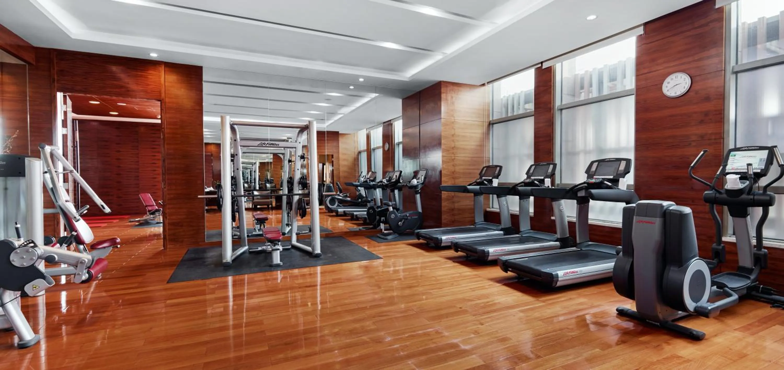 Fitness centre/facilities in InterContinental Tangshan by IHG