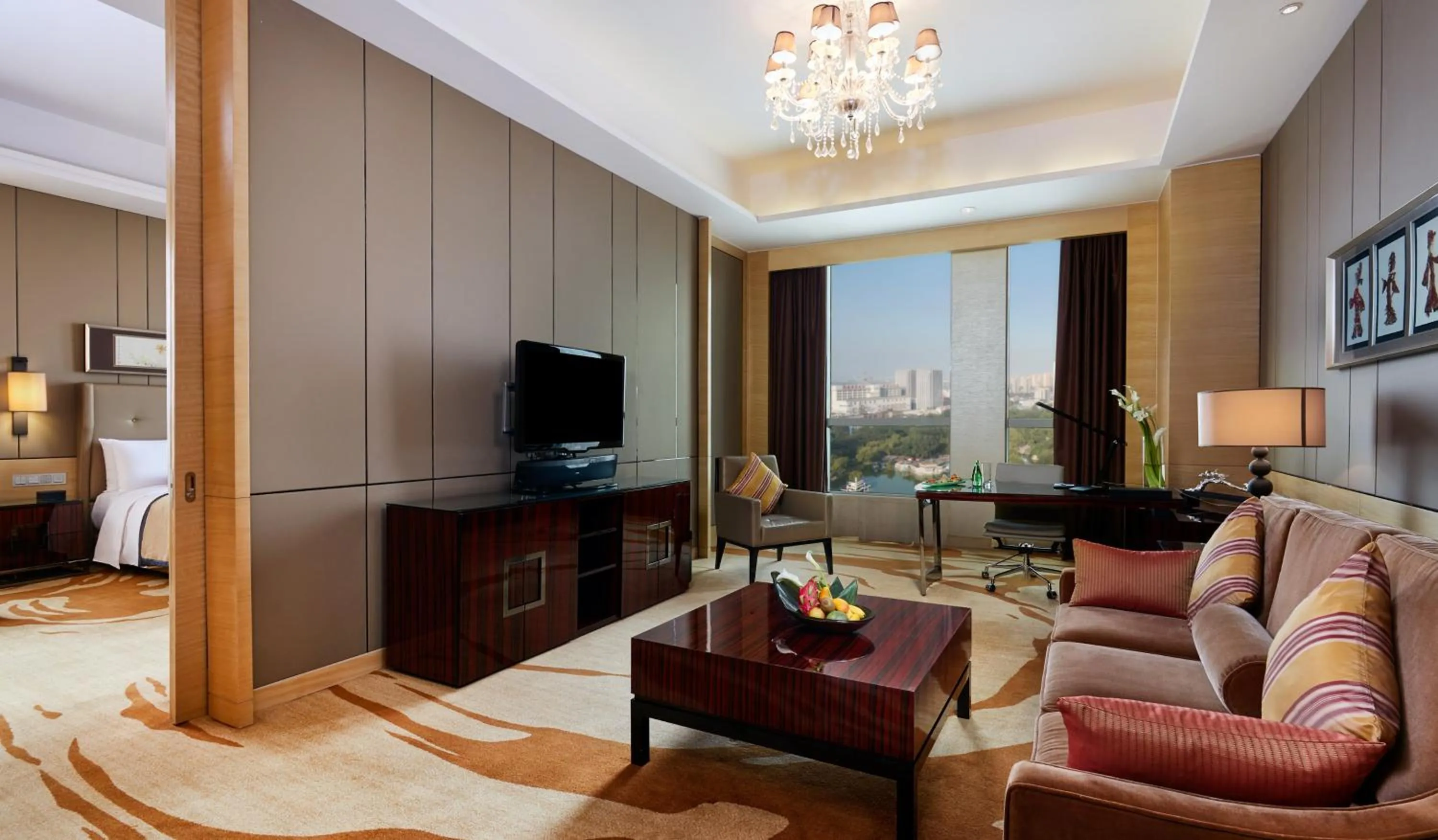 Bedroom, Bed in InterContinental Tangshan by IHG