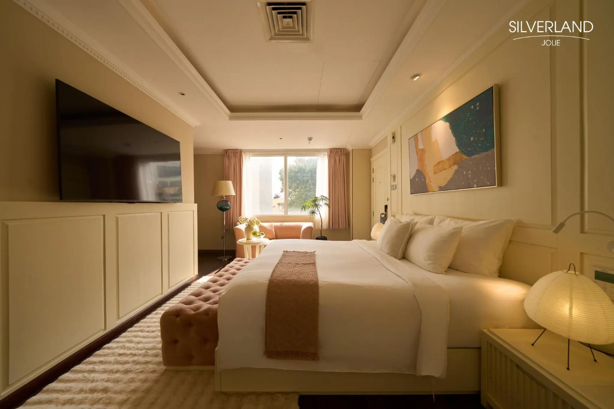 Bed in Silverland Jolie Hotel