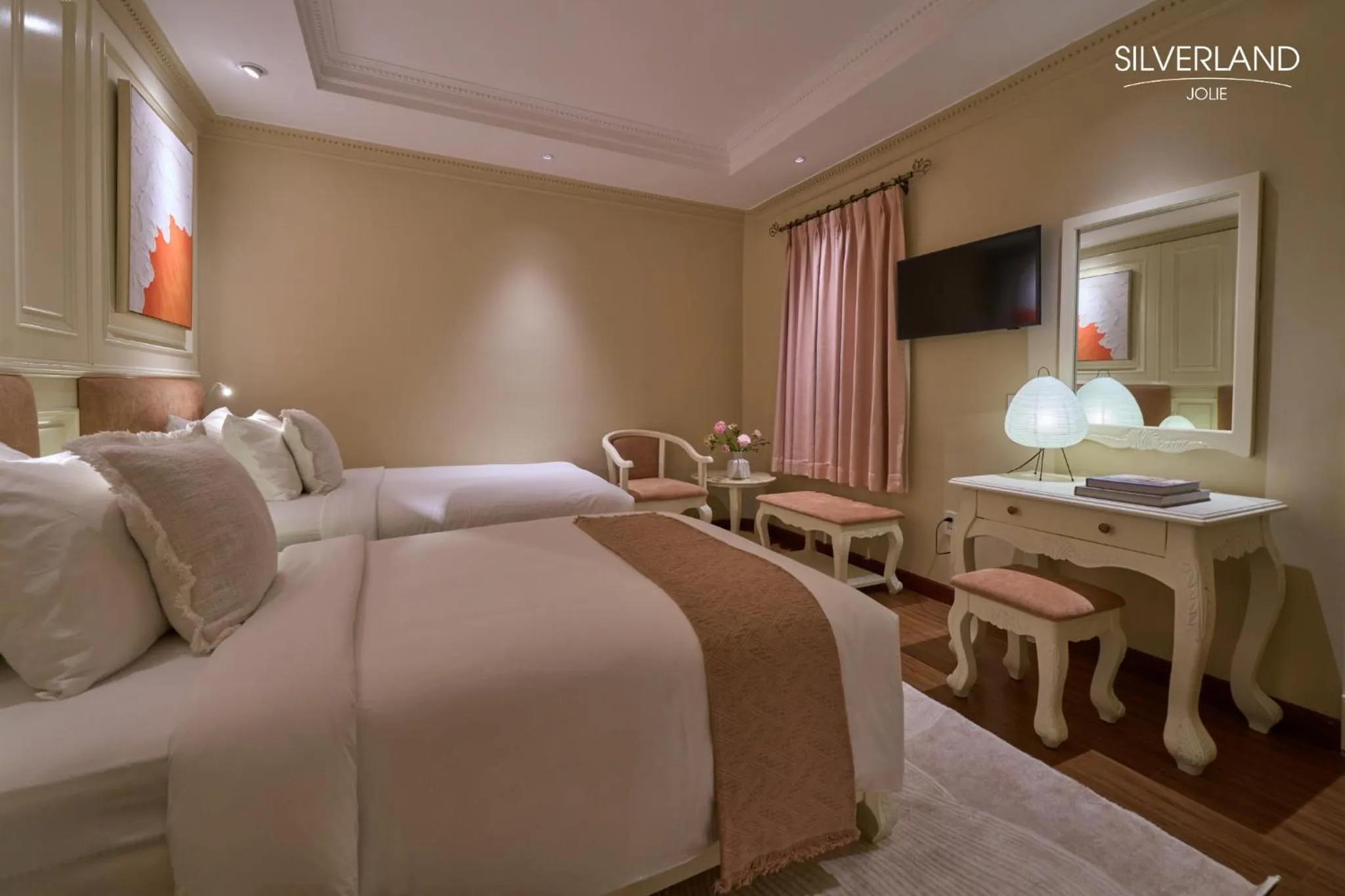 Bed in Silverland Jolie Hotel